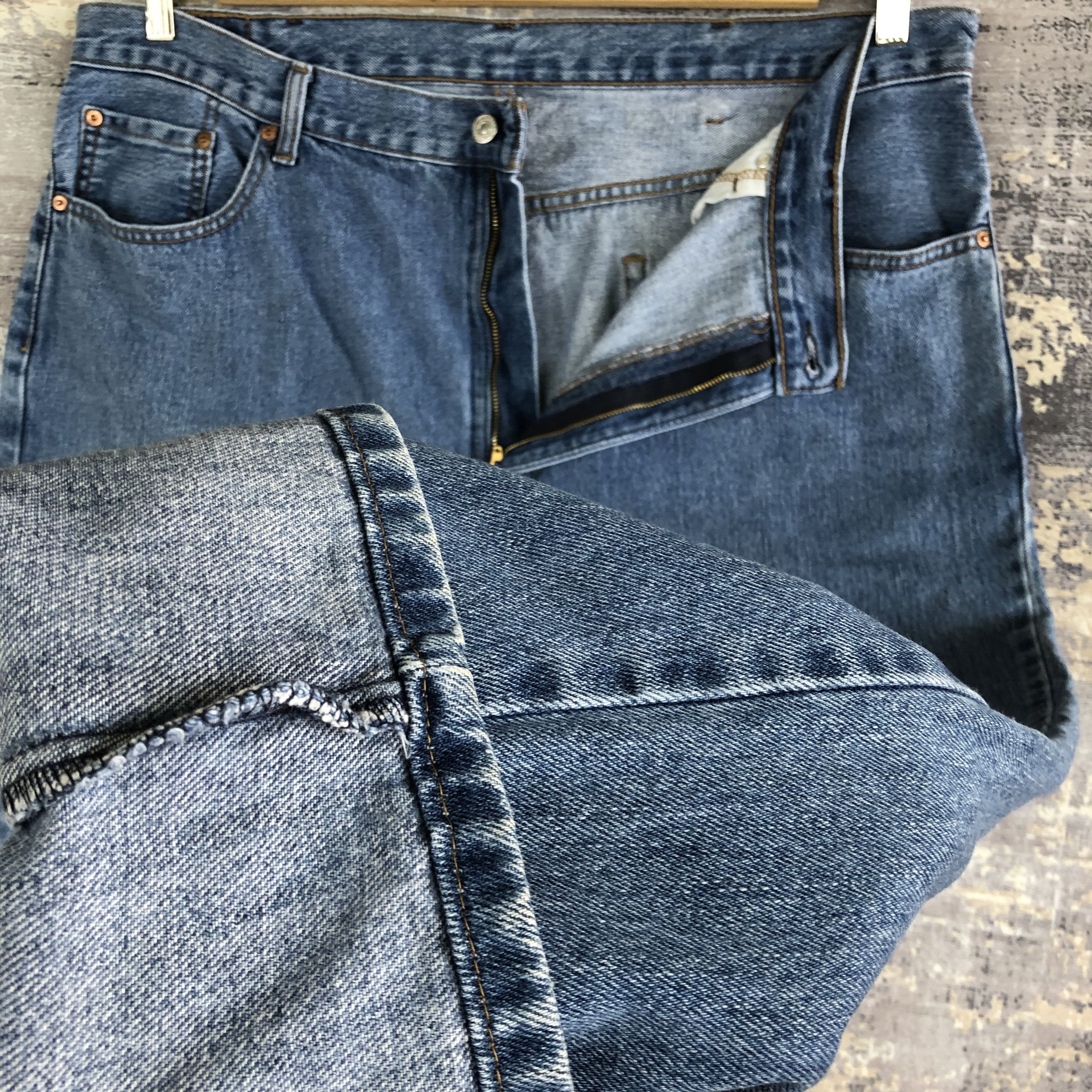 Levi's Vintage Levis Baggy Jeans Levi's High Waist Faded Denim Size US 40 / EU 56 - 8 Thumbnail