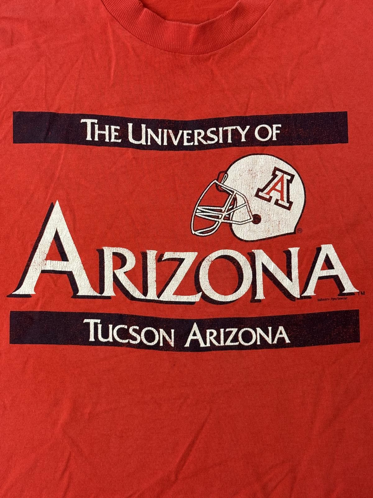 Fruit Of The Loom VTG T-shirt University of Arizona Miami Fiesta Bowl 1994 L Size US L / EU 52-54 / 3 - 4 Thumbnail