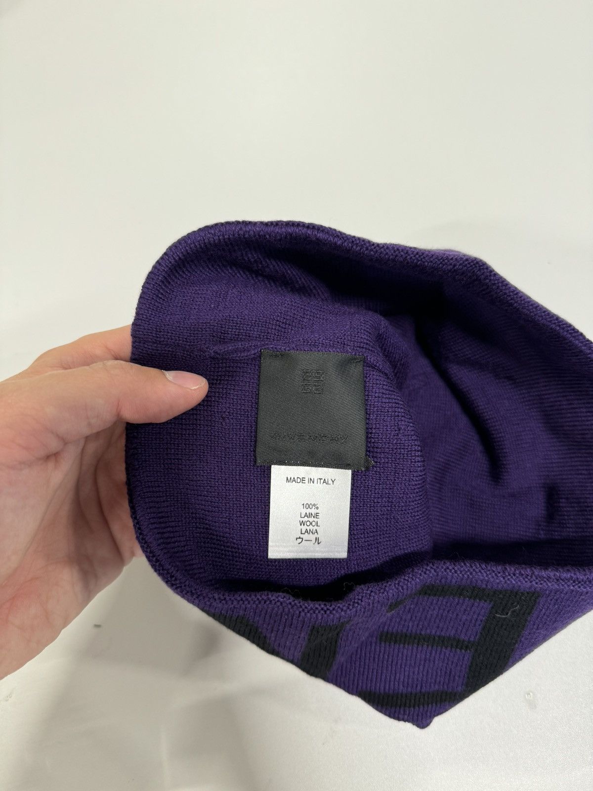 Givenchy Givenchy Logo Beanie NEW 450$ Size ONE SIZE - 3 Thumbnail