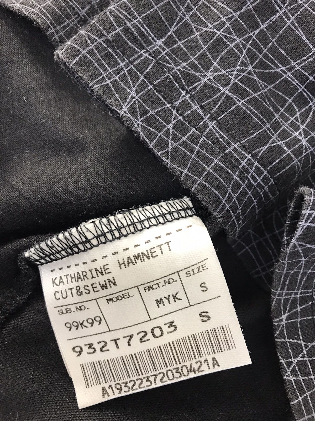 Katharine Hamnett London Katherine Hamnett London Cut & Sewn Symmetry Unisex Tee Size US S / EU 44-46 / 1 - 4 Thumbnail