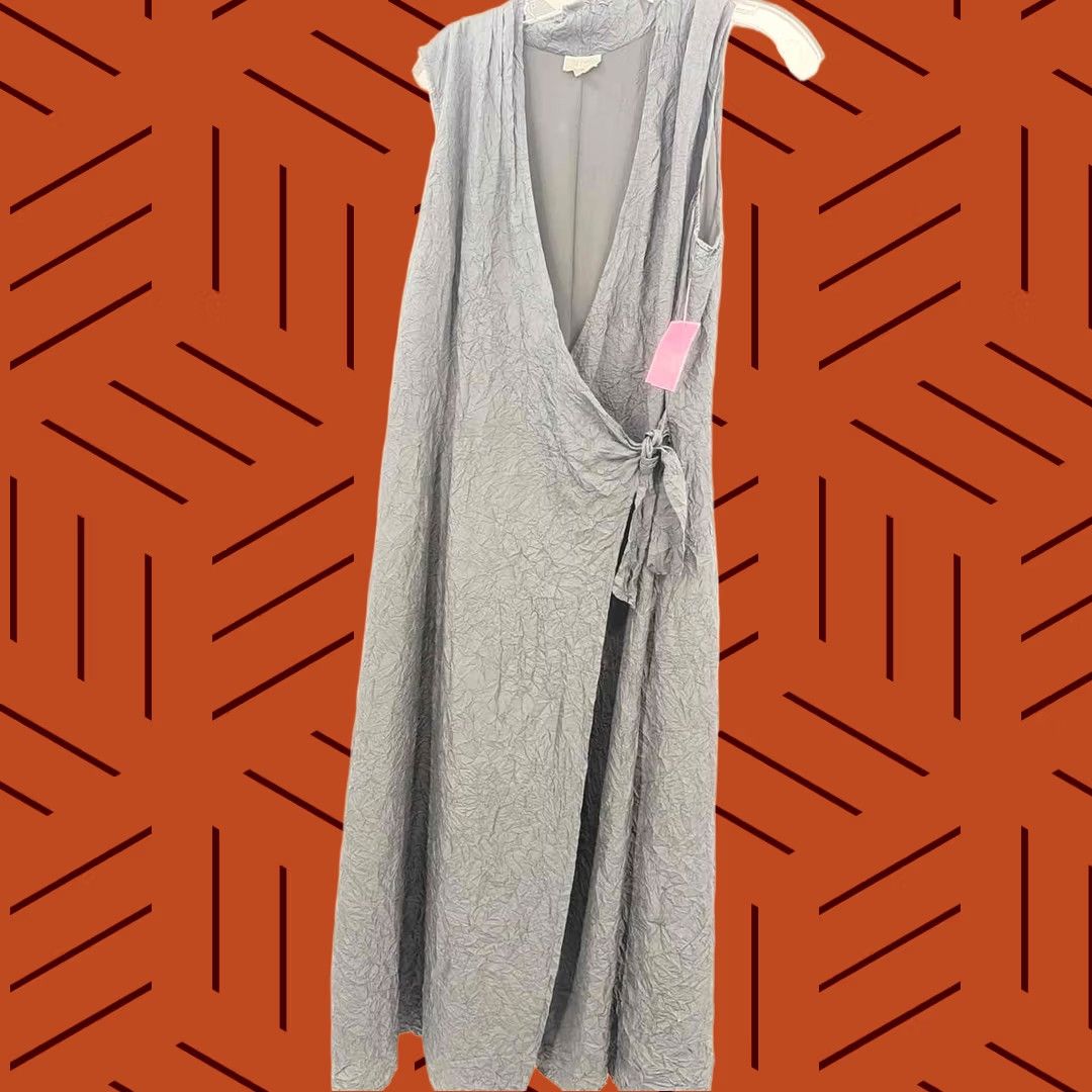 Vintage Pre-Owned J Jill Black Size Medium Maxi Sleeveless Dress Size M / US 6-8 / IT 42-44 - 1 Thumbnail