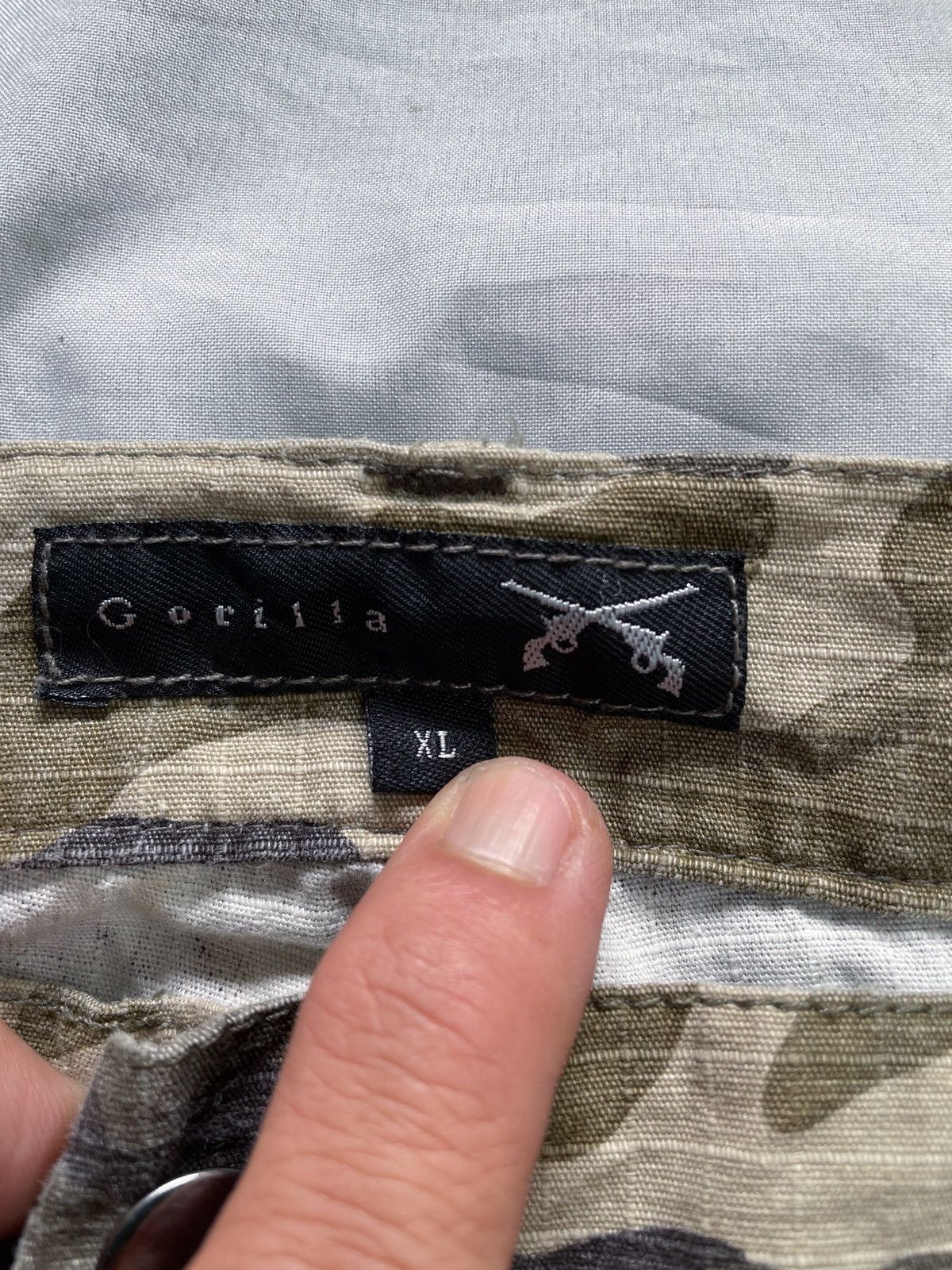 PPFM JAPANESE GORILLA MULTIPOCKET ARMY CARGO PANTS Size US 32 / EU 48 - 10 Thumbnail