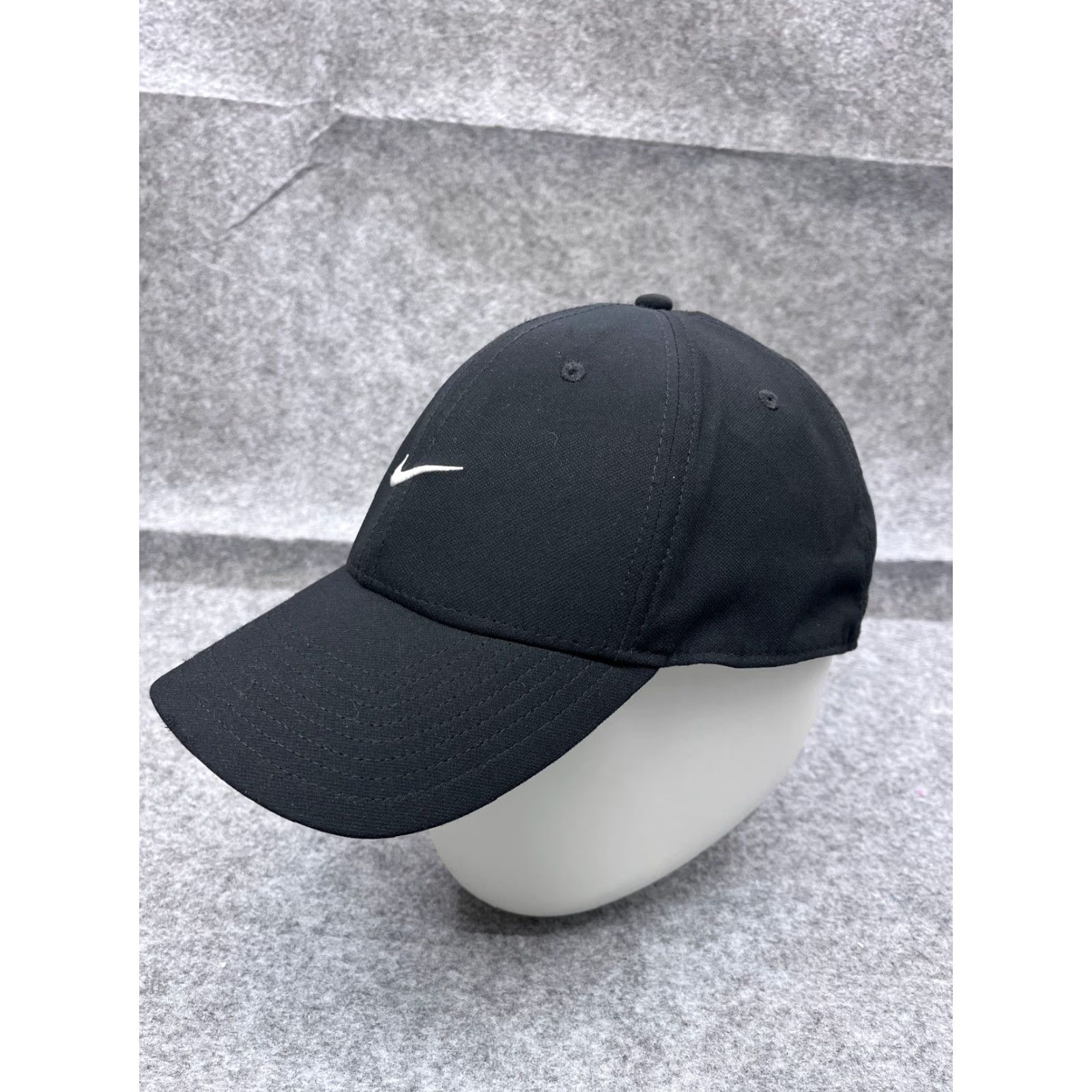 Nike Nike Hat Cap Snap Back Adult XL Blue 100% Polyester Dri-Fit Club Cap Mens Snapback Outdoor Sports Adjustable Lightweight Twill Solid Vintage: No Size ONE SIZE - 4 Thumbnail