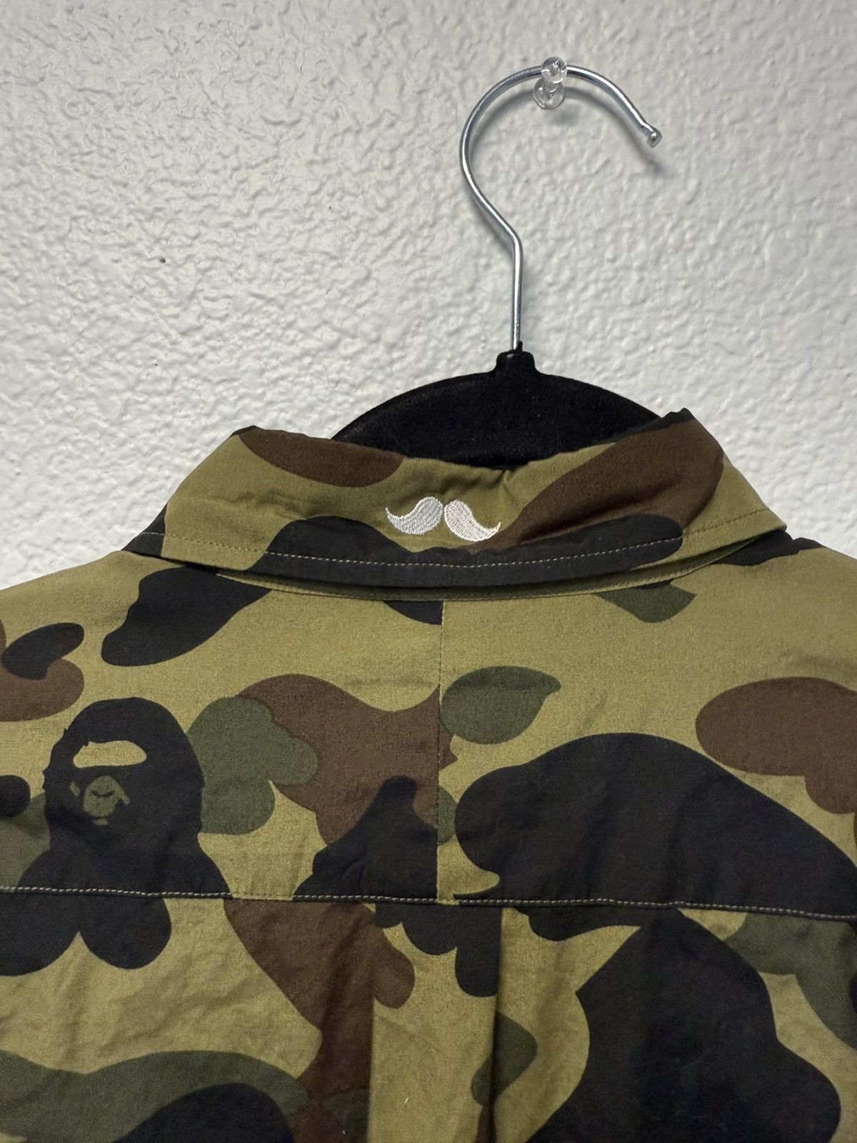 Bape Rare BAPE Mr. Bathing Ape Button Down Camo Shirt Size US XL / EU 56 / 4 - 3 Thumbnail