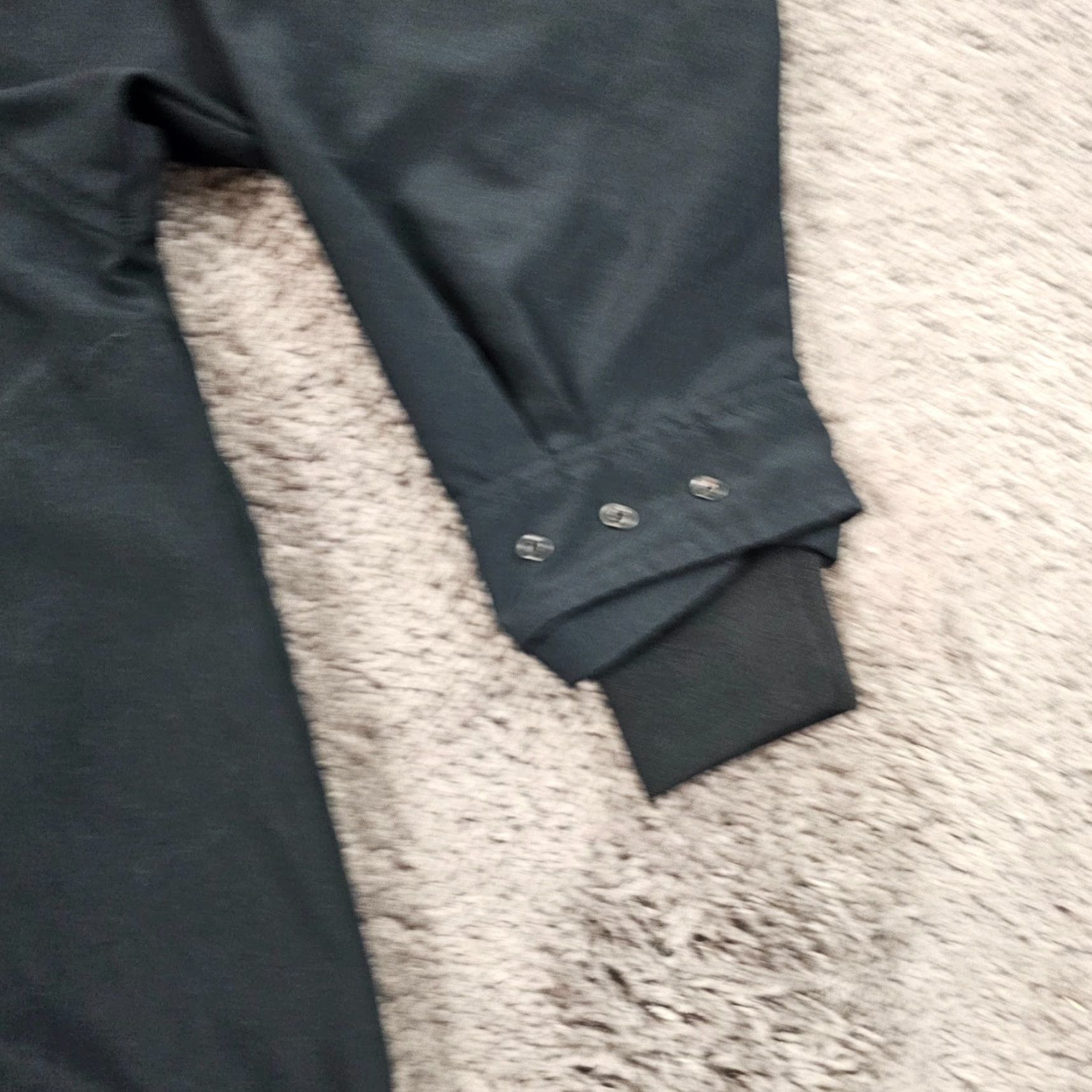 Vintage Zero Restriction Womens Black Windbreaker Jacket Size S 1/4 Zip Lined Golf Microfiber USA Size S / US 4 / IT 40 - 3 Thumbnail