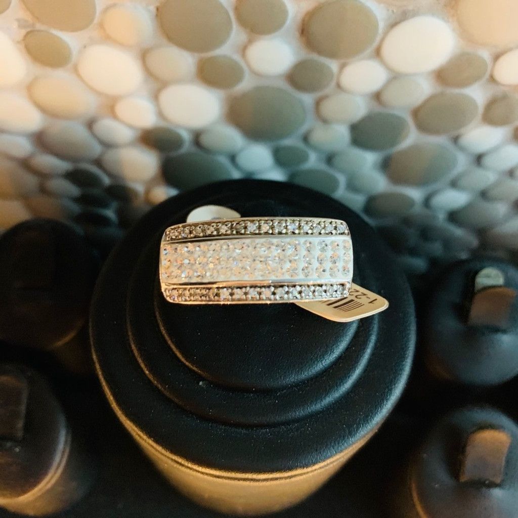 Other 💲SALE 💰Sterling Silver Ring with CZ size 6 BN 💍 Size ONE SIZE - 1 Thumbnail