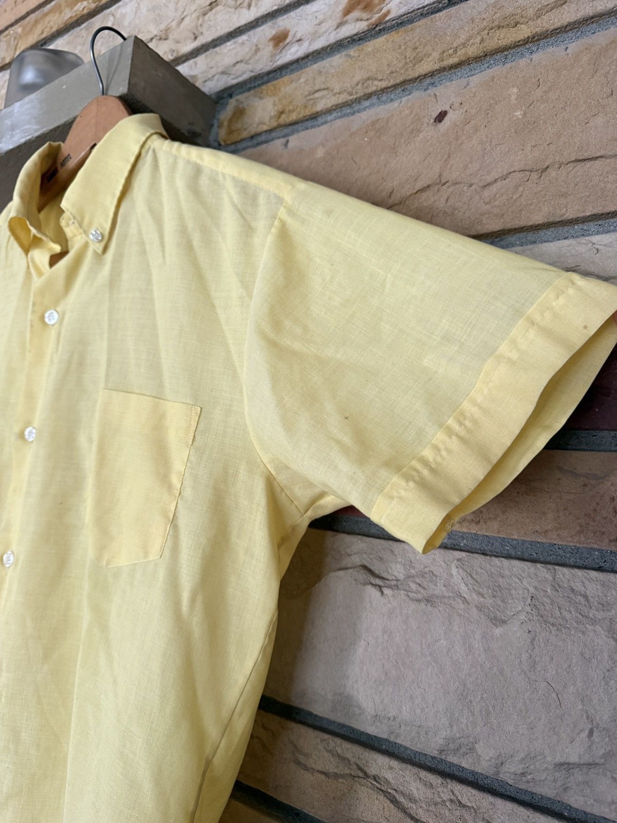 Vintage Vintage 60s Brent Montgomery Ward Button Down Collared Shirt Size US M / EU 48-50 / 2 - 8 Thumbnail
