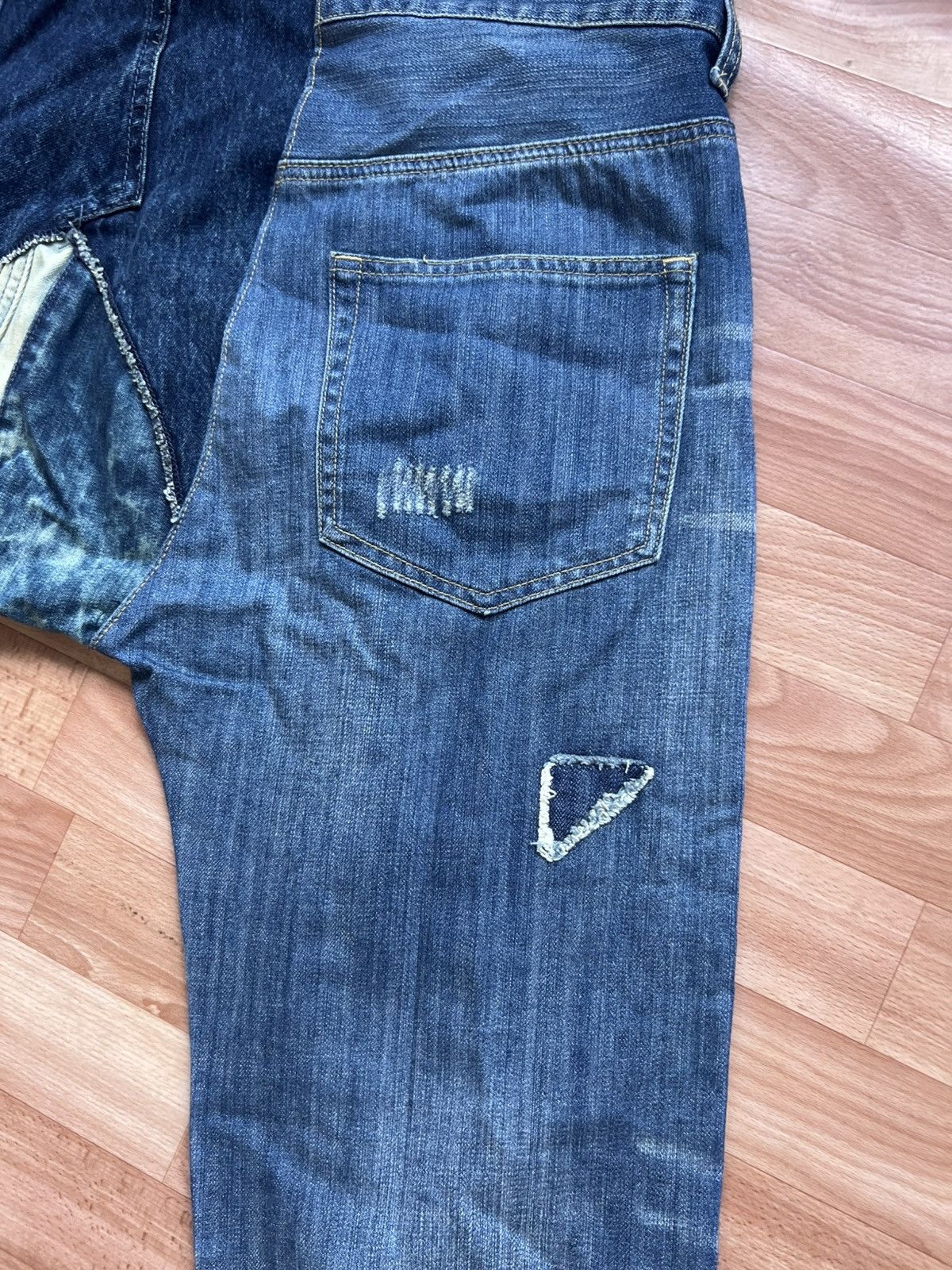 Desigual Desigual Funky Double Waist Y2K Pants Men’s Blue Size 34 Size US 34 / EU 50 - 7 Thumbnail