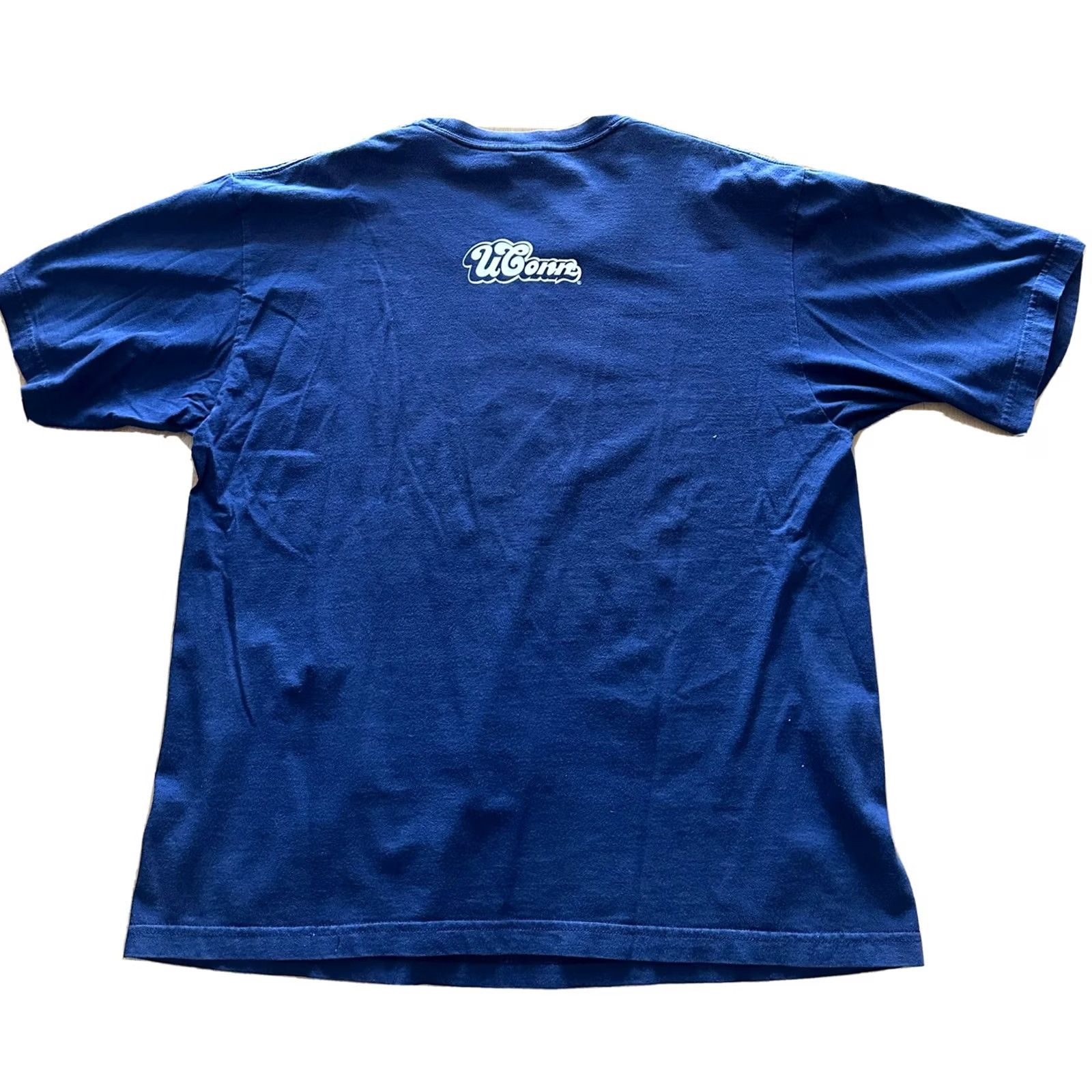 Starter VINTAGE Starter Shirt Mens L Blue 90s UConn Huskies Larg University Team Logo Tee Size US L / EU 52-54 / 3 - 7 Thumbnail