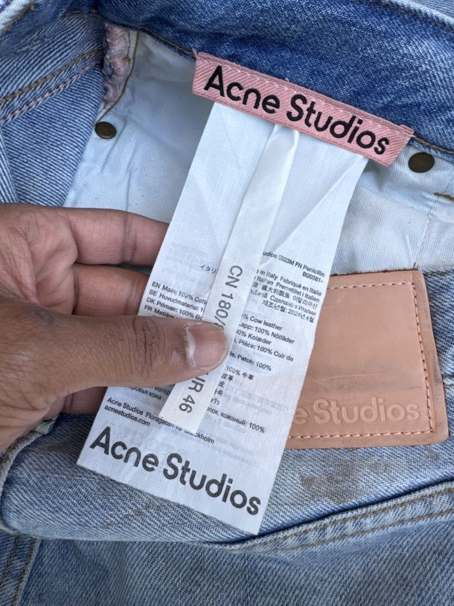 Acne Studios Acne Studios Baggy Mudwash Jeans Size US 30 / EU 46 - 4 Thumbnail