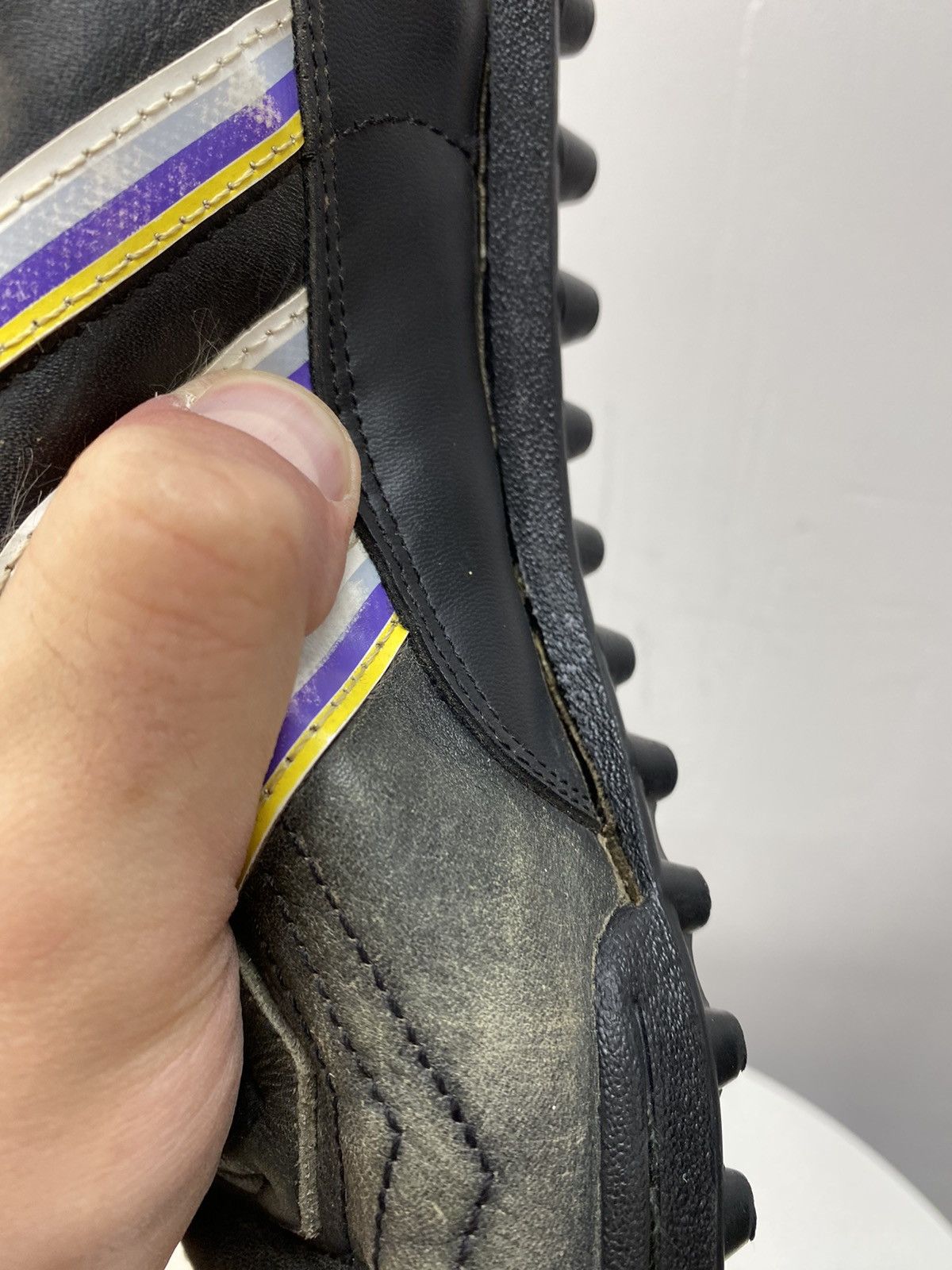 Adidas × Vintage Vintage 80s 90s Adidas Made in Argentina Soccer Boots Shoes Size US 8 / EU 41 - 24 Thumbnail