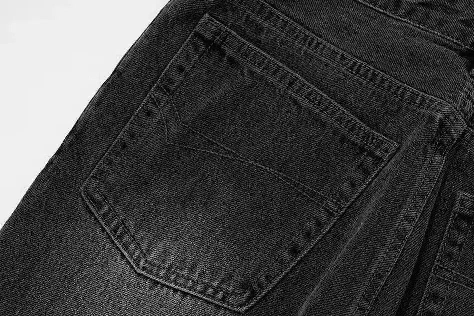 Japanese Brand Rugged Mud Dyed Boot Cut Jeans Size US 32 / EU 48 - 4 Thumbnail