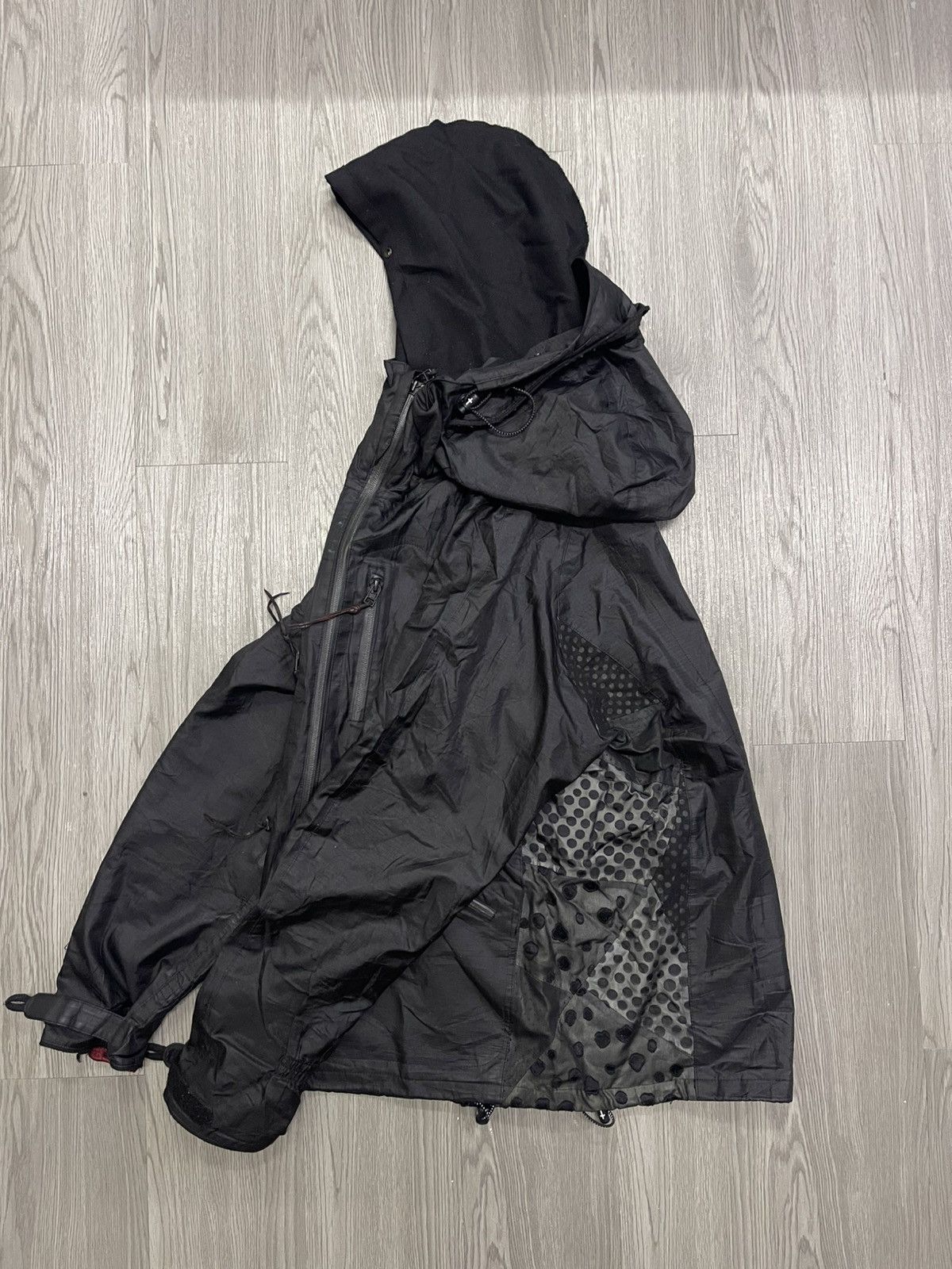 NADA A/W 07 Rebirth To Tabura Rasa Black Tech Jacket Size US M / EU 48-50 / 2 - 1 Thumbnail
