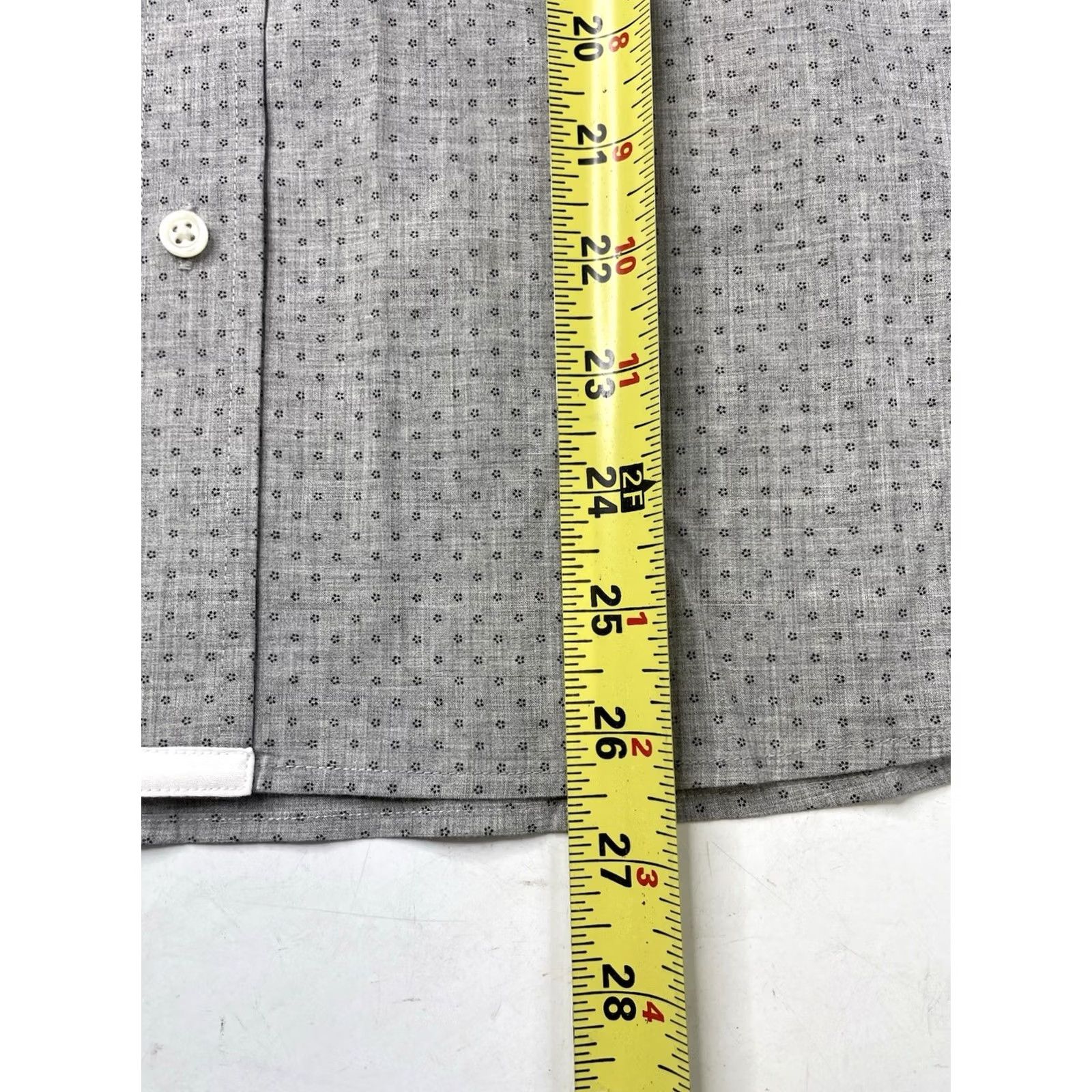 Vintage Peter Manning Men's Button-Down Cotton Shirt Geometric Slim 4 Blue Long Sleeve Collared Shirt Top Clothing Size US S / EU 44-46 / 1 - 5 Thumbnail