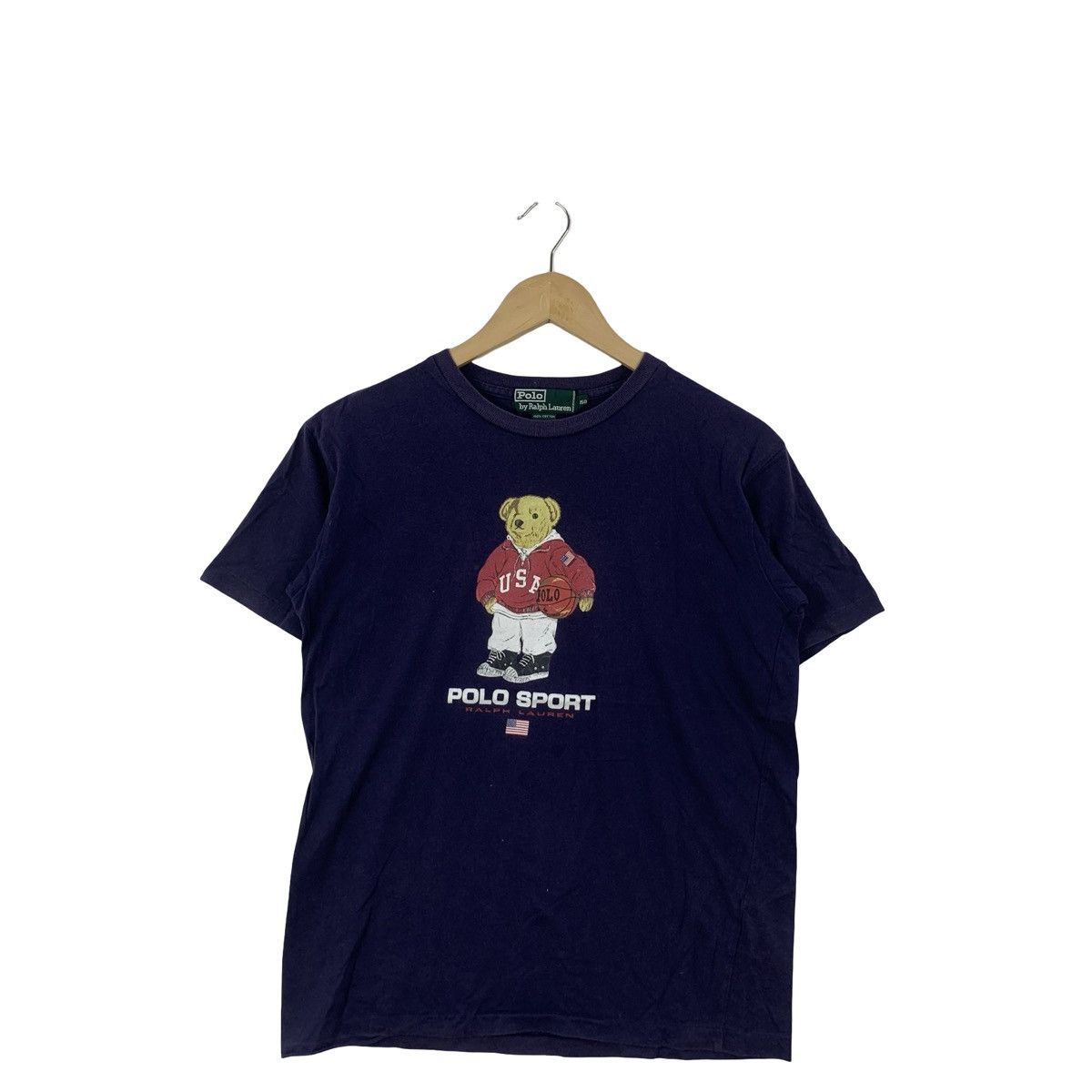 Polo Ralph Lauren Vintage 90s POLO RALPH LAUREN Polo Sport Bear Tee Shirt Top Size US S / EU 44-46 / 1 - 4 Thumbnail