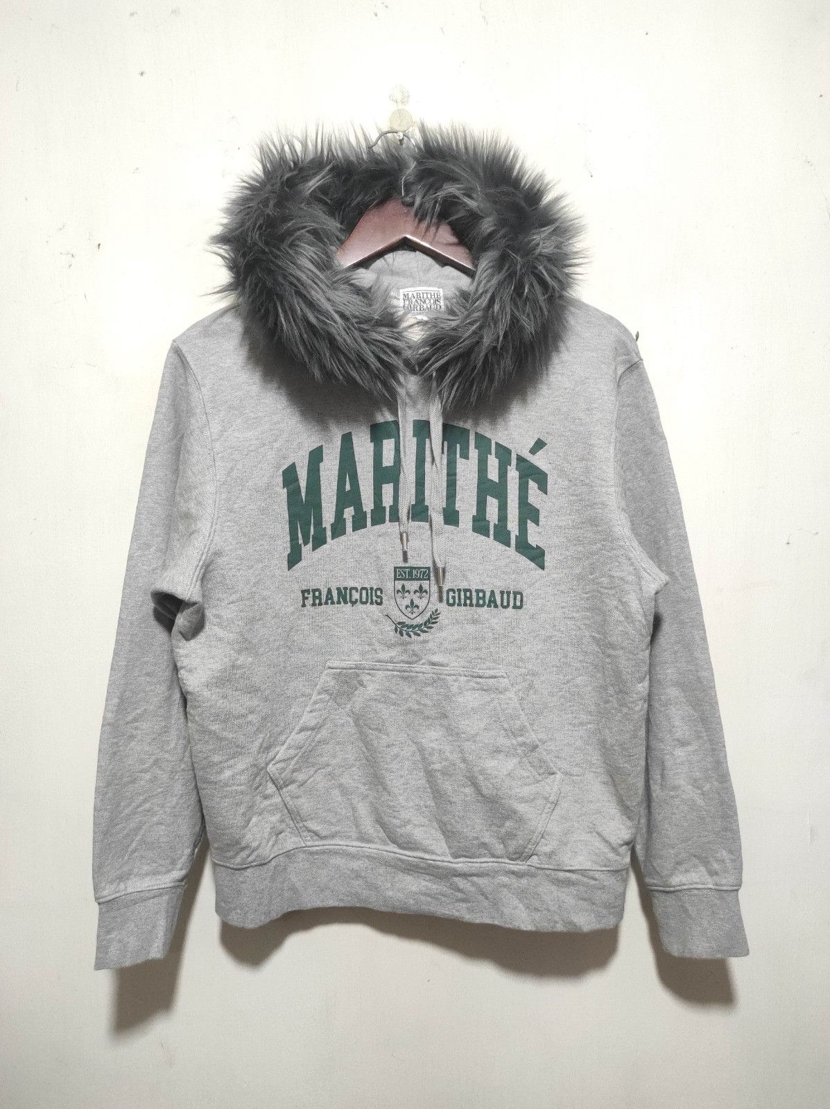 Marithe + Francois Girbaud Marithe Francois Girbaud fur hoodie ifsix LGB style Size US S / EU 44-46 / 1 - 11 Thumbnail
