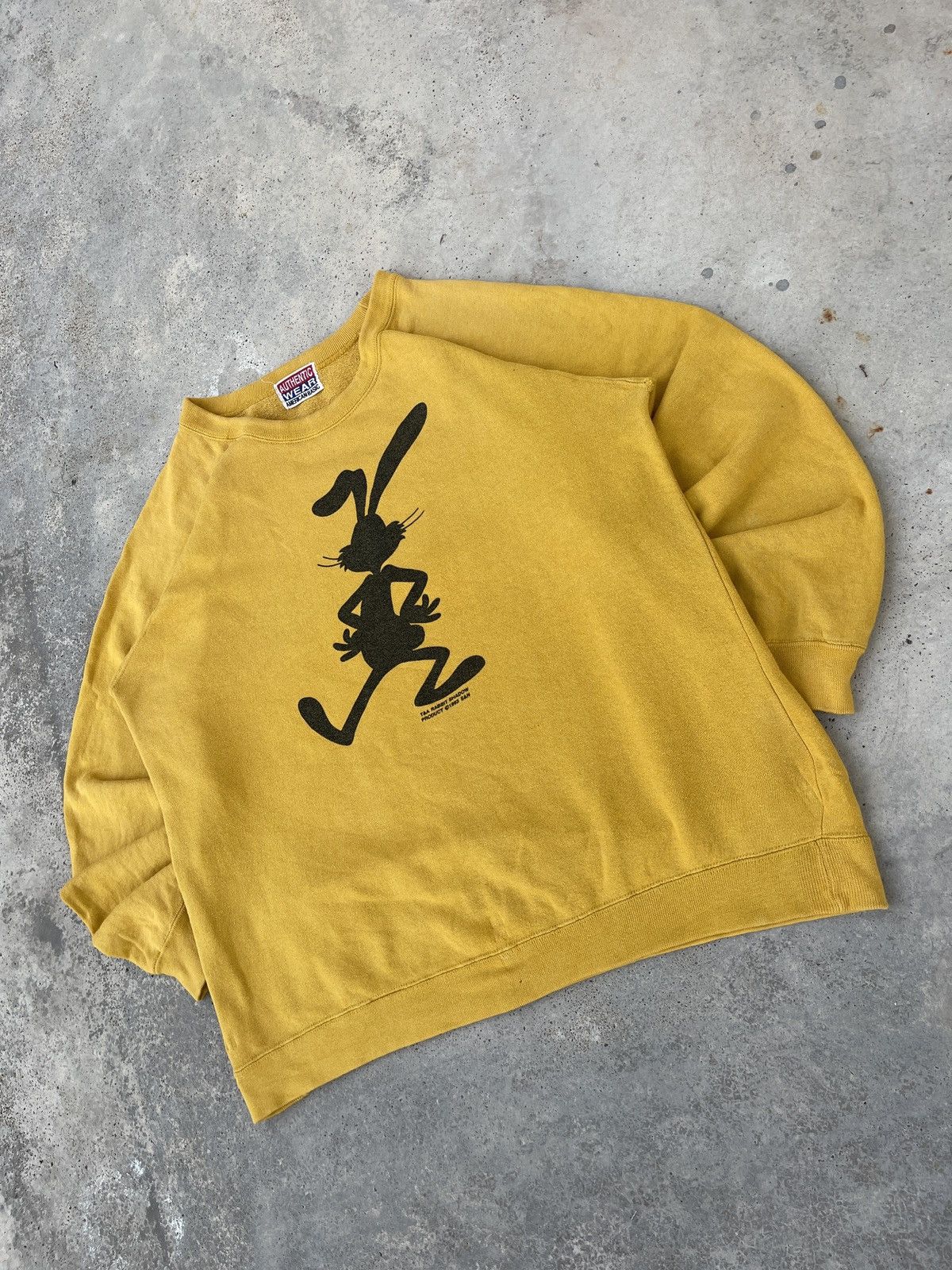 Vintage × Warner Bros Vintage 1993 Bugs Bunny Shadow Sweatshirt Size US L / EU 52-54 / 3 - 5 Thumbnail