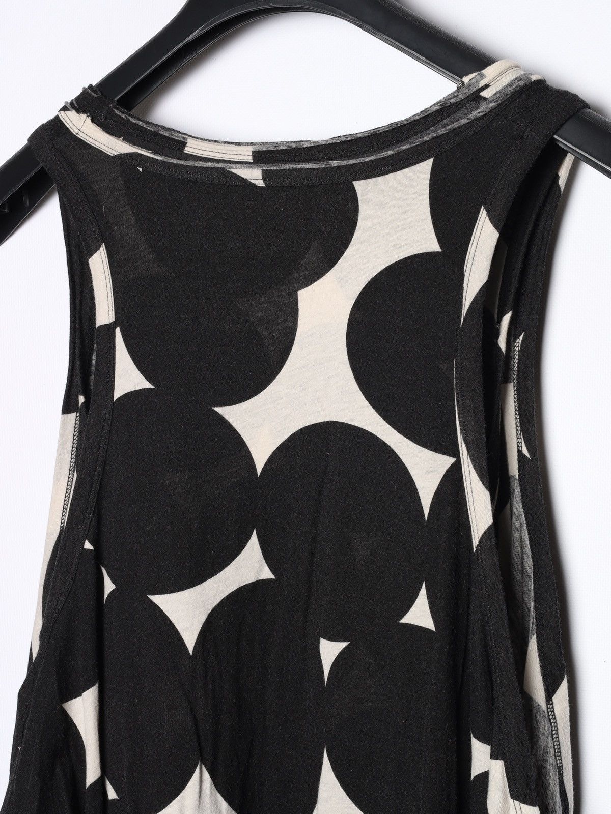 Rundholz Rundholz Black Label Wide Maxi Dress Polka Dot Printed White Size S / US 4 / IT 40 - 19 Thumbnail