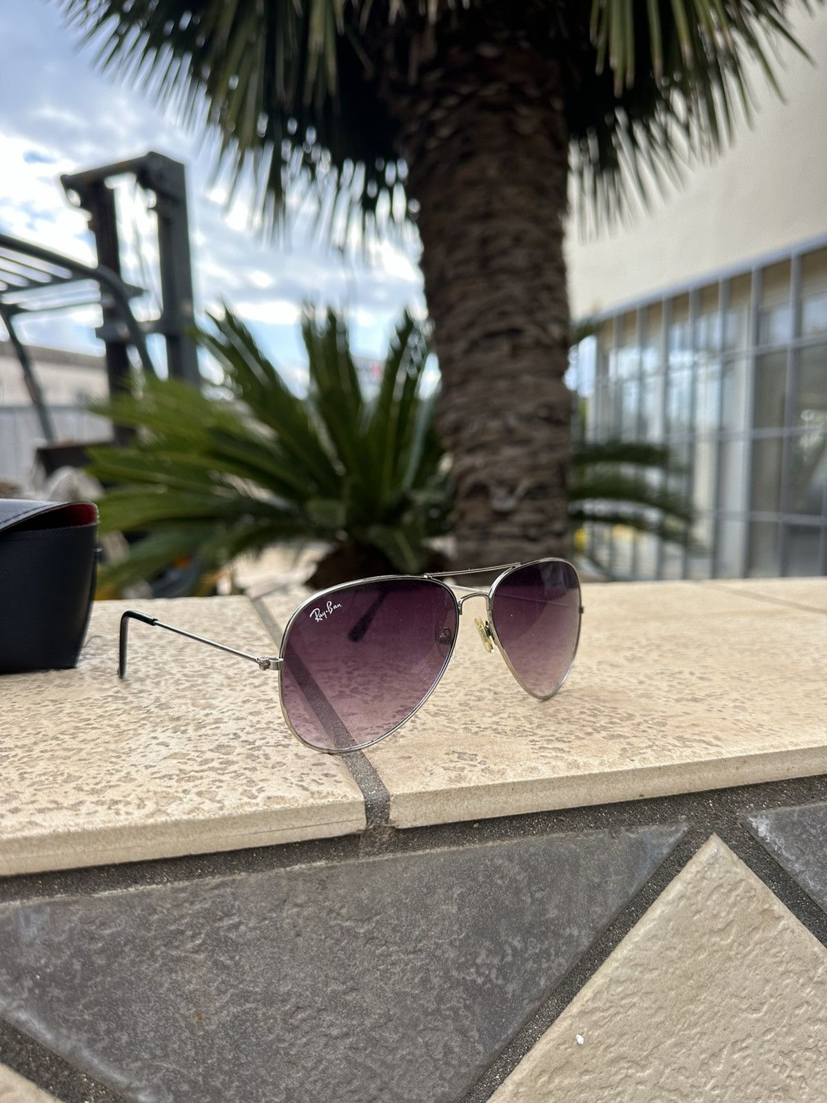 RayBan RayBan Sunglasses Silver 3026 Size ONE SIZE - 2 Thumbnail