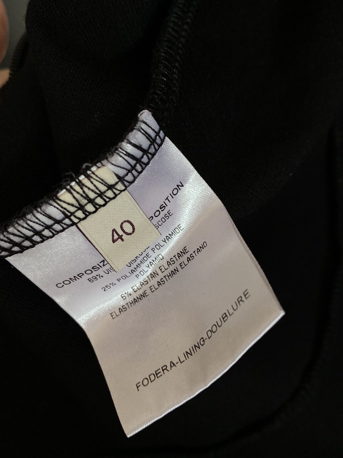 Stella McCartney Stella McCartney Long Black Dress Size S / US 4 / IT 40 - 9 Thumbnail