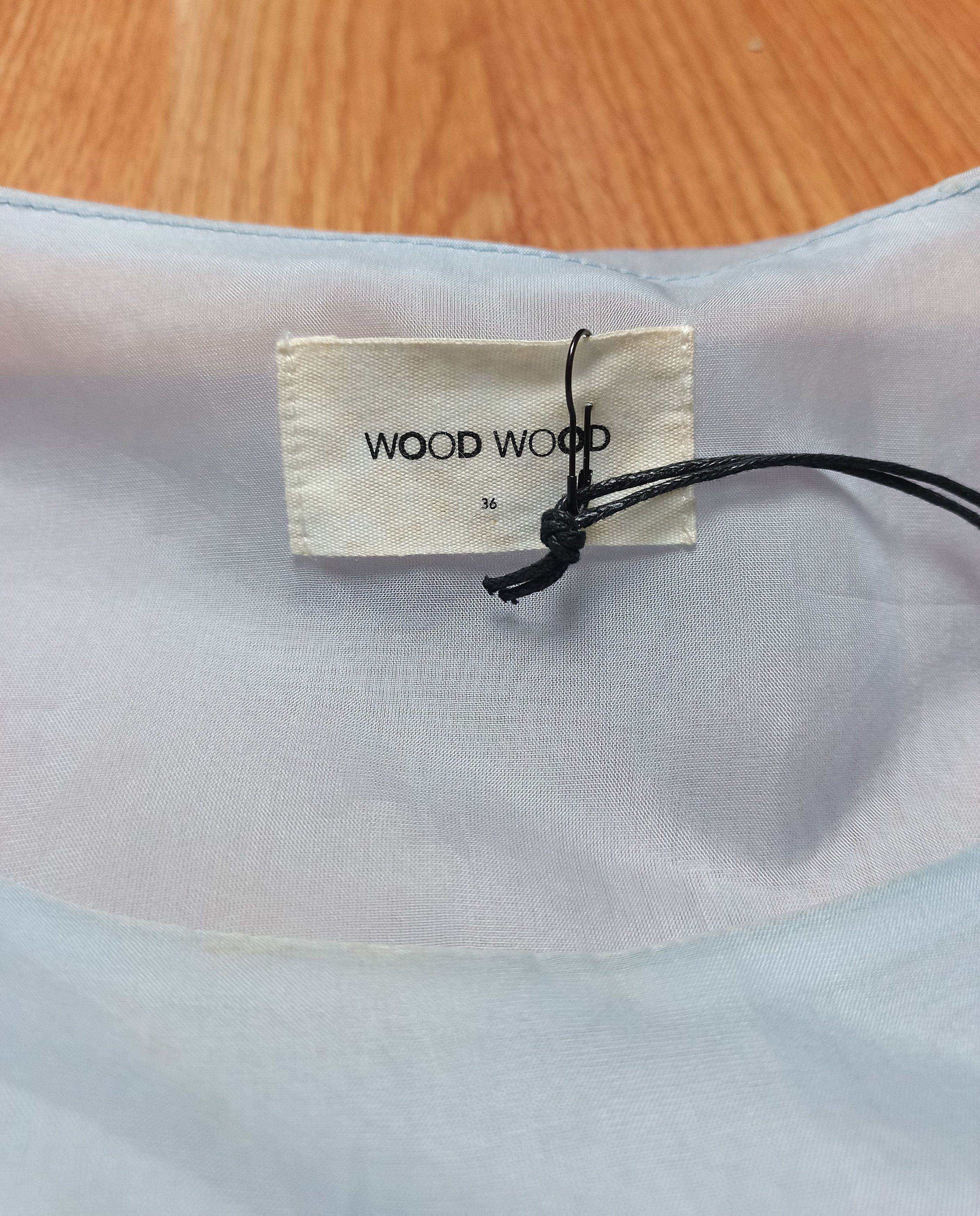 Wood Wood Wood Wood Not To Be Trusted Dress Organza Silk EU 36 Size S / US 4 / IT 40 - 4 Thumbnail