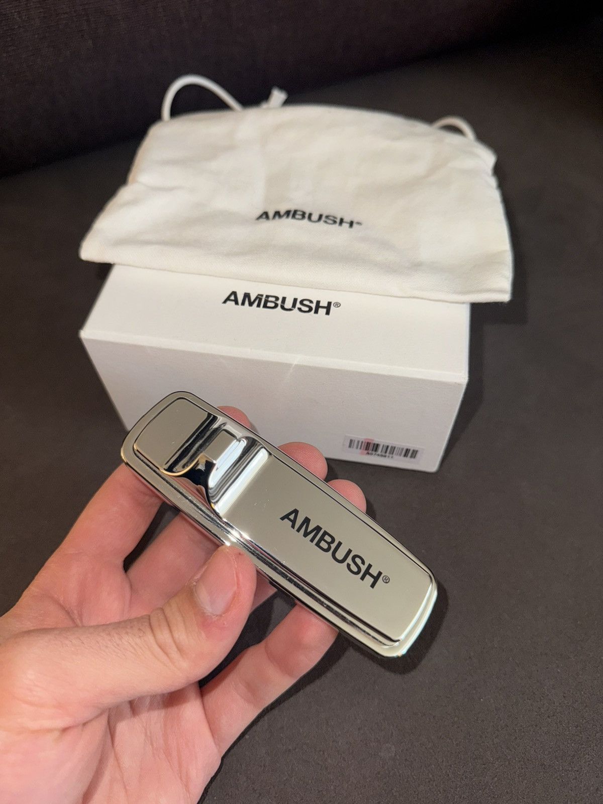 Ambush Design Security Tag Pin Silver Size ONE SIZE - 5 Thumbnail