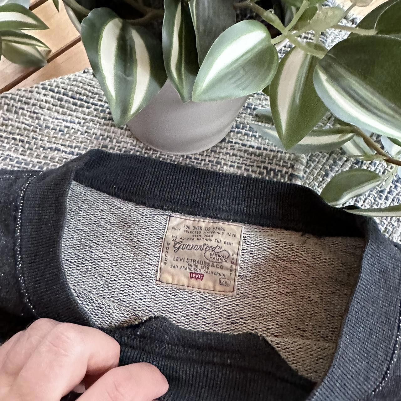 Levi's Vintage 90s Levis Retro Logo Baggy Sweatshirt Size US XL / EU 56 / 4 - 4 Thumbnail