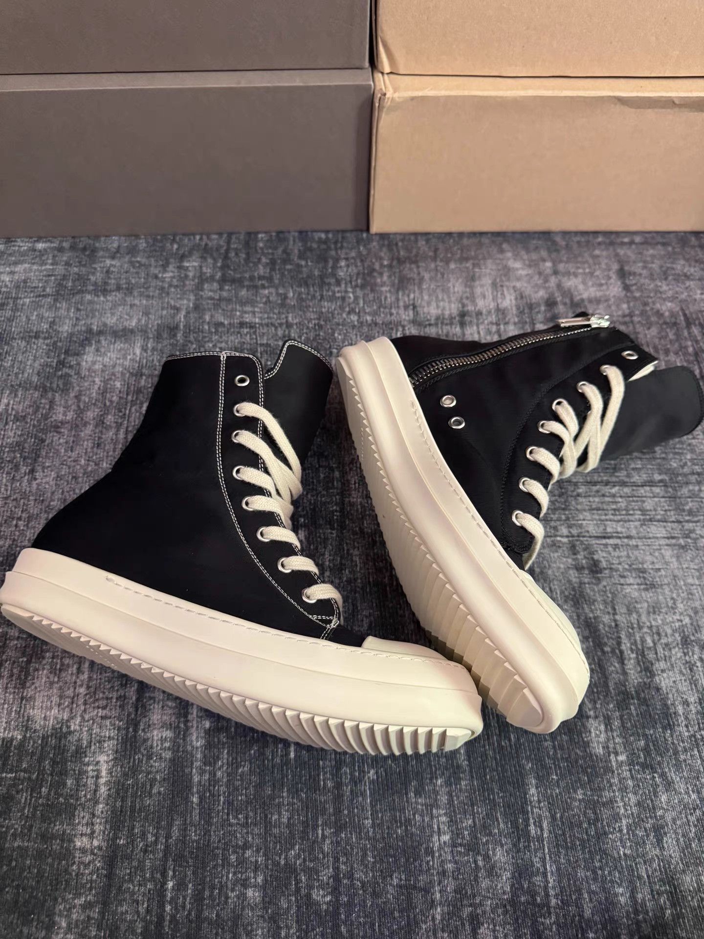 Rick Owens Rick Owens Satin Mix Match shoes Size US 6.5 / EU 39-40 - 3 Thumbnail