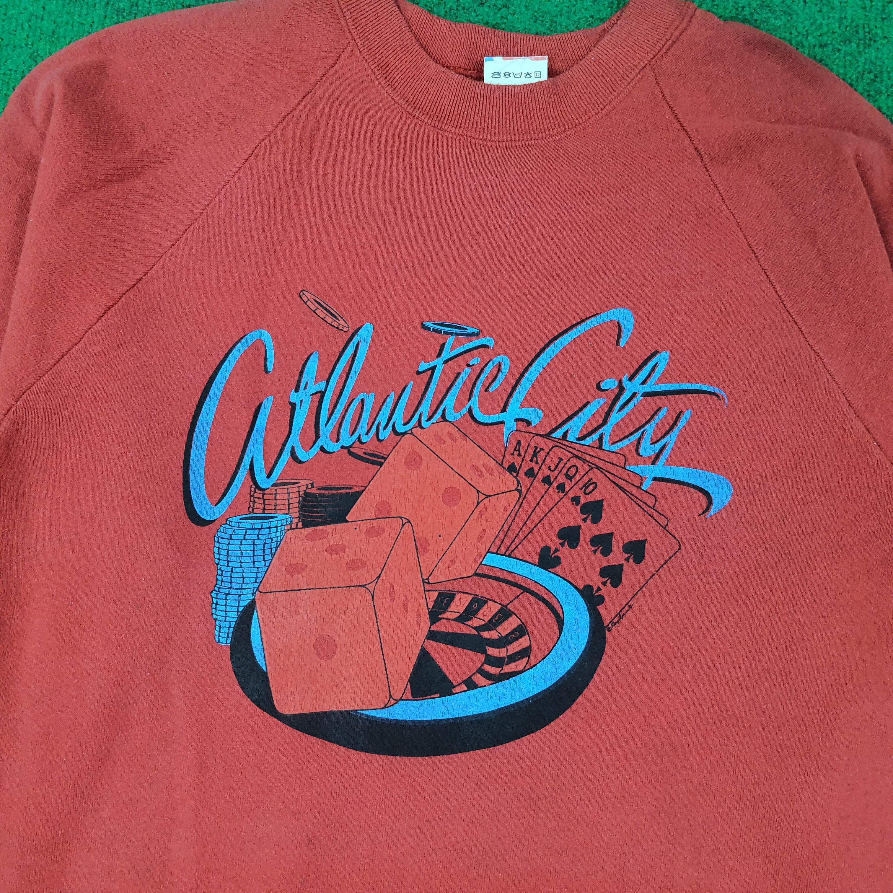 Vintage Vintage Atlantic City MLB Sweatshirt C253N3 Size US S / EU 44-46 / 1 - 2 Thumbnail