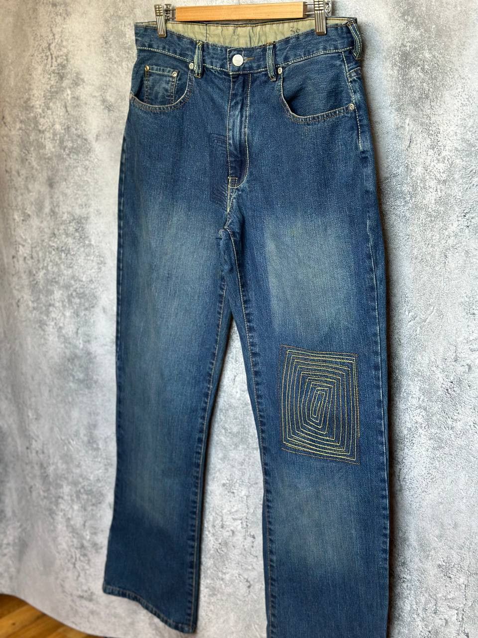 Japanese Brand Etienne Ozeki Rare Japanese Selvedge Denim Jeans Red Patch Size US 30 / EU 46 - 2 Thumbnail