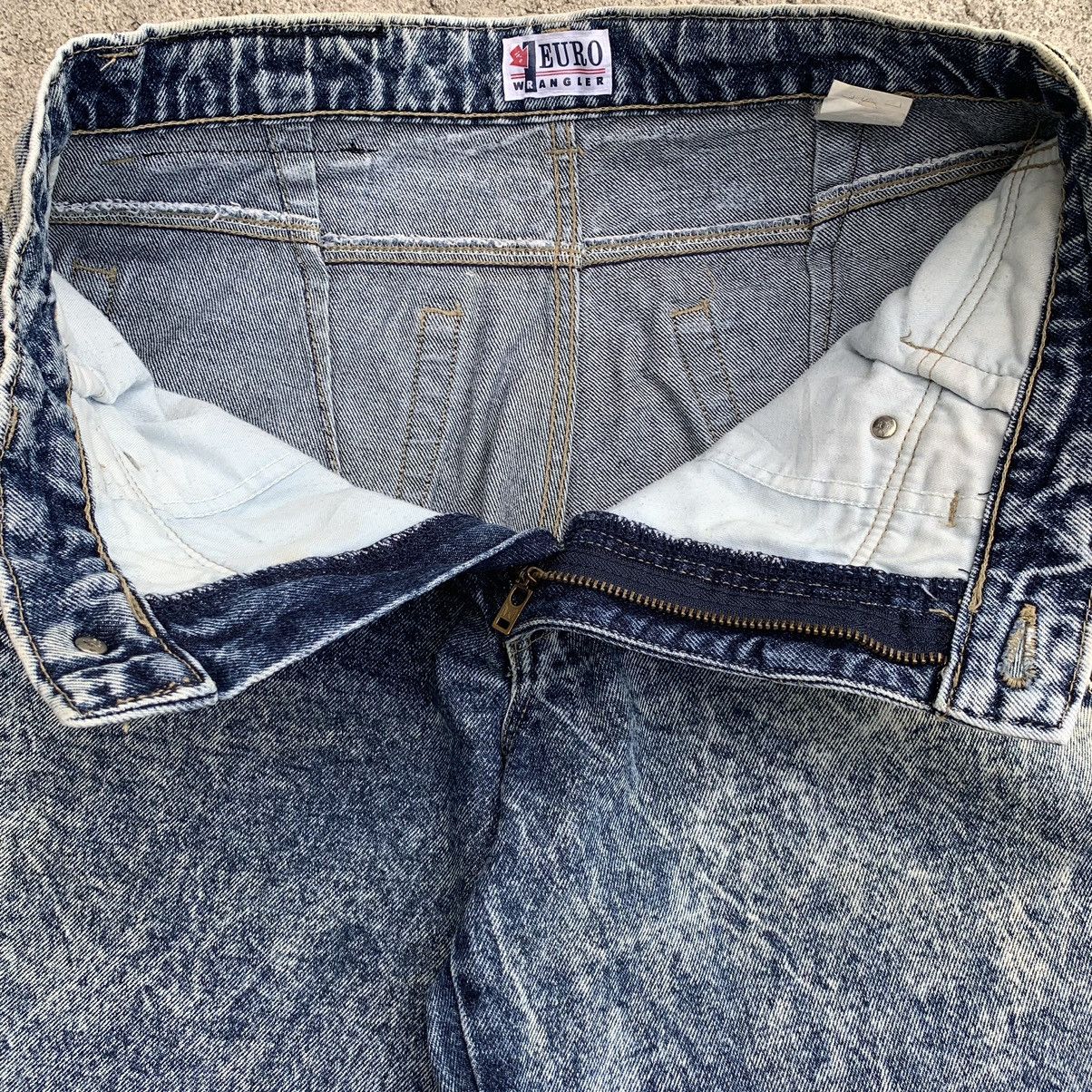 Wrangler Vintage 90s Wrangler Acid Wash Tapered Dirty Wash Denim W30 Size US 30 / EU 46 - 8 Thumbnail