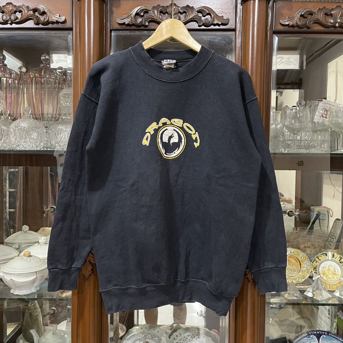 Vintage Vintage rare Dragon skateboard crewneck Size US M / EU 48-50 / 2 - 1 Thumbnail