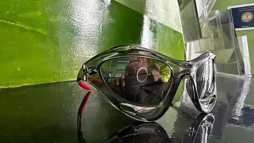 Jewelry Clear Dystopian Sunglasses Retro Cyber Punk Archive Cosplay Size ONE SIZE - 2 Thumbnail