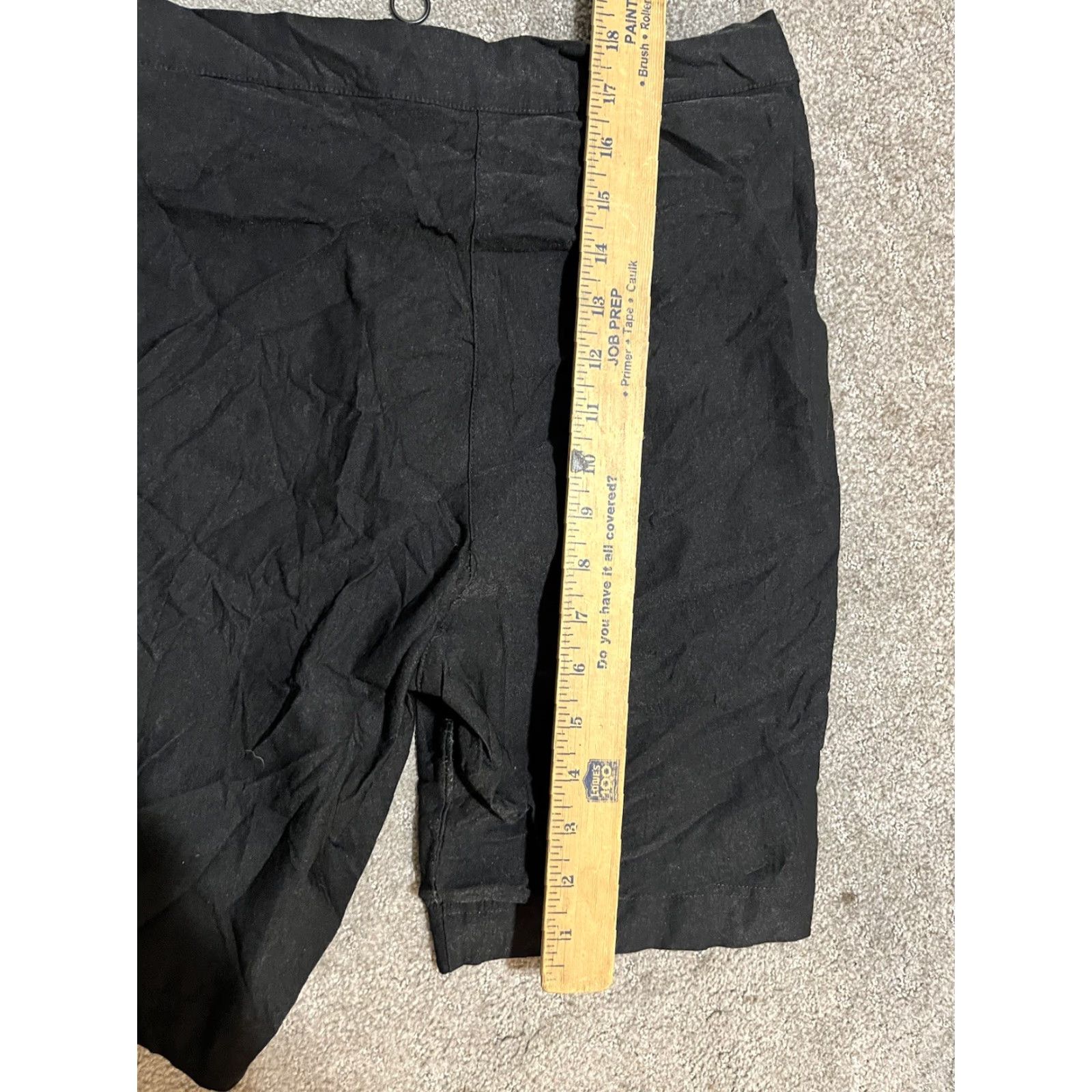 Urban Outfitters Urban Outfitters Black Zip Up Bermuda Shorts Women’s Large Comfort Stretch Size 36" / US 14 / IT 50 - 4 Thumbnail