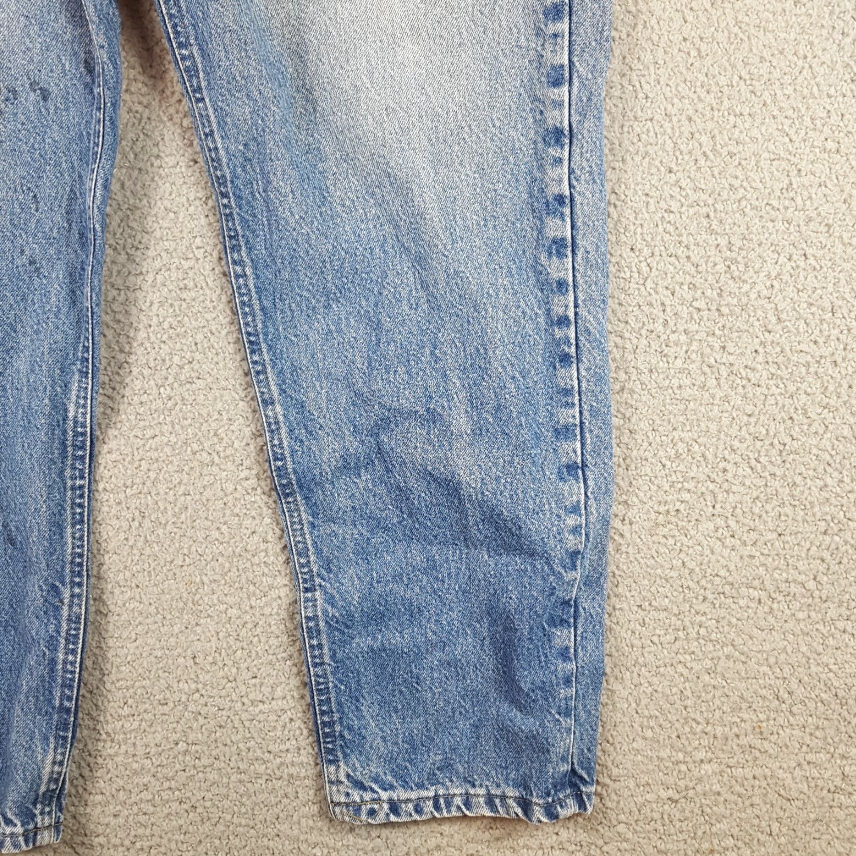 Carhartt VINTAGE Carhartt Jeans Denim 38x30 Workwear 5-Pocket Regular Fit Blue 90s Grunge Mens Size US 38 / EU 54 - 4 Thumbnail