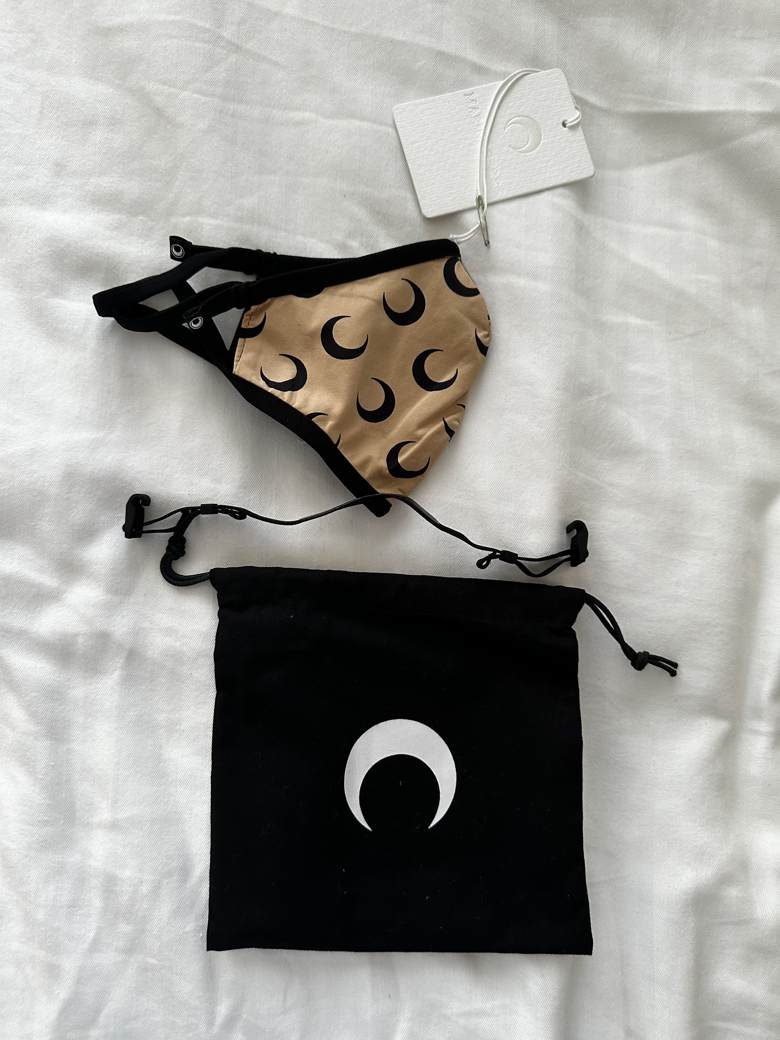 Marine Serre Marine Serre Crescent Moon Face Mask Size ONE SIZE - 2 Thumbnail