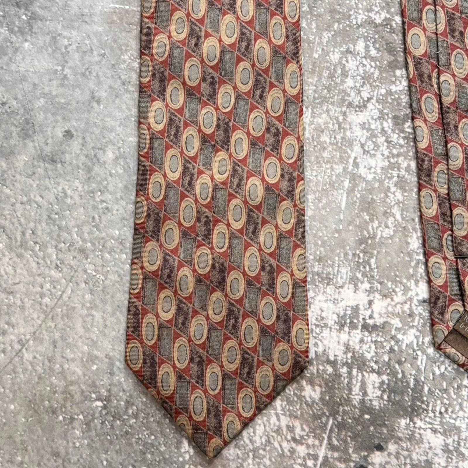 Calvin Klein Vintage 90s Faded Distressed Calvin Klein Tie! Made In Japan Size ONE SIZE - 2 Thumbnail