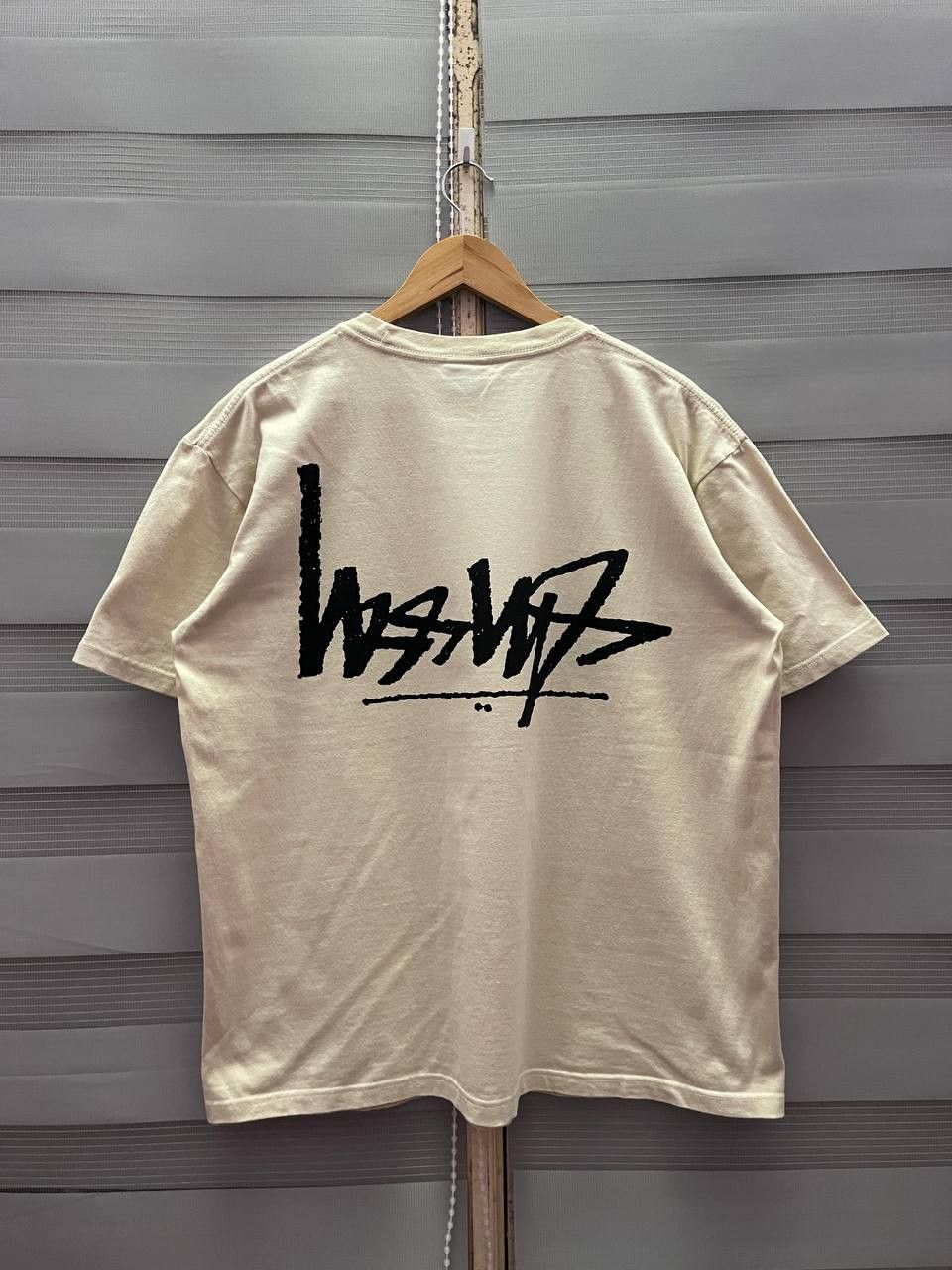 Stussy × Vintage Vintage Stussy Upside Down Logo Graphic T