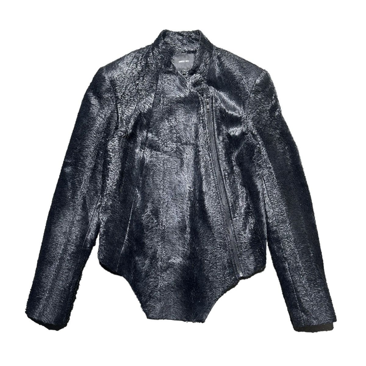 Japanese Brand Runway Feathered texture jacket Size US S / EU 44-46 / 1 - 1 Thumbnail