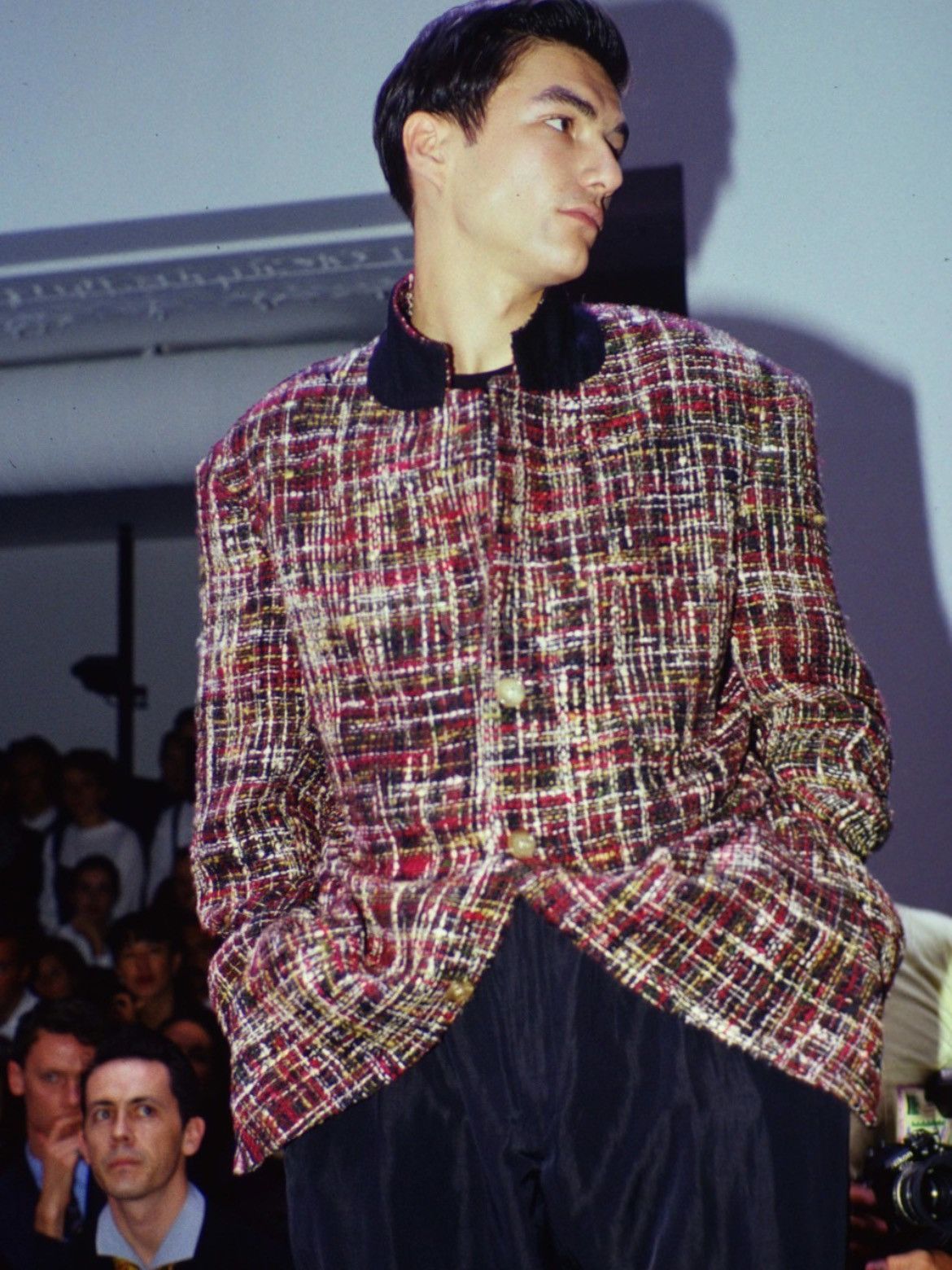 Yohji Yamamoto Yohji Yamamoto Pour Homme 89SS Silk&Linen Jacket-2508 Size US S / EU 44-46 / 1 - 8 Thumbnail
