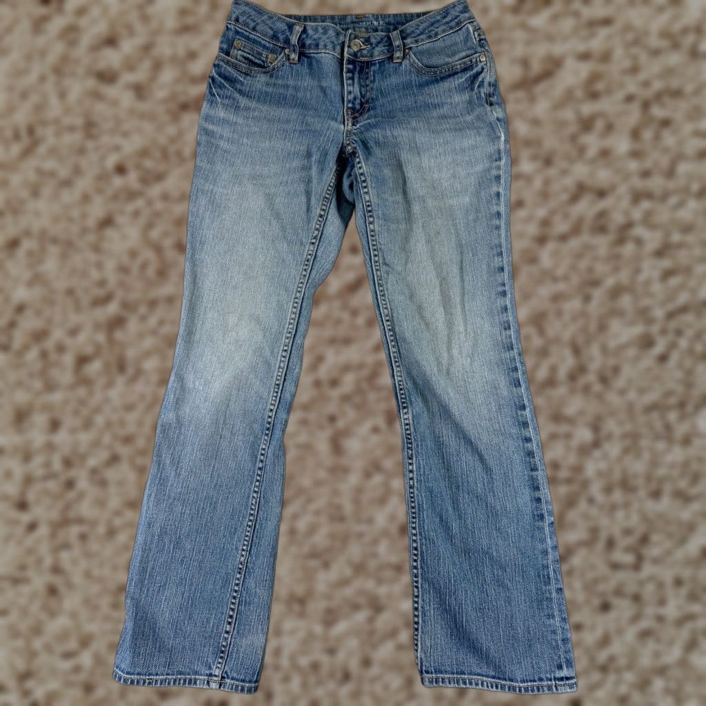 Banana Republic VINTAGE Banana Republic Women's Jeans Pants Bootcut Light Wash Low Rise 26x30 Denim Size 26" / US 2 / IT 38 - 1 Thumbnail