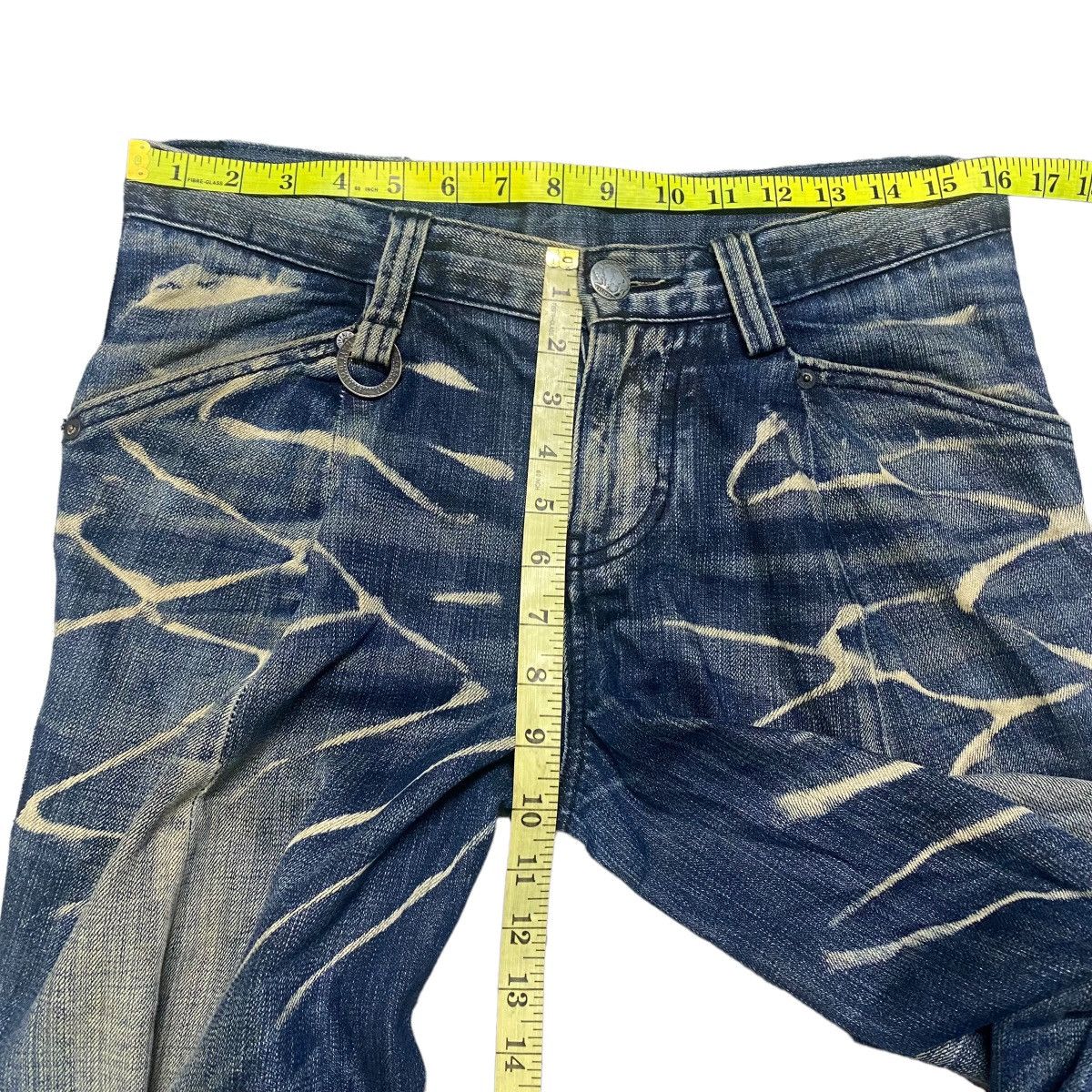BUFFALO BOBS BUFFALO BOBS Stacked Long Leg Denim Jeans Size US 31 - 19 Thumbnail