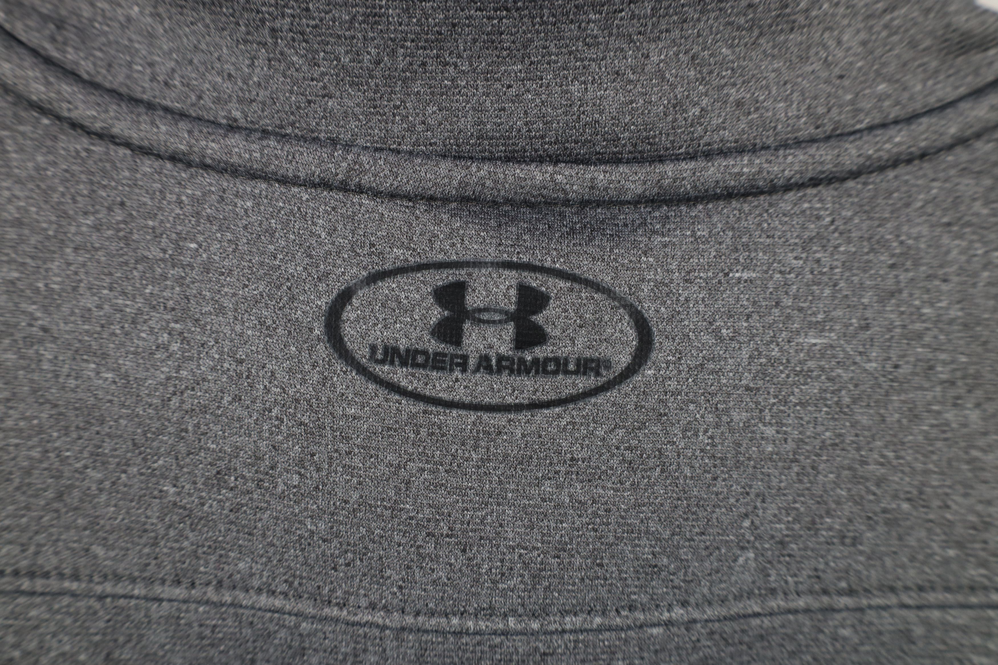 Under Armour × Vintage Under Armour Fit Fleece Lined Half Zip Pullover Sweater Gray Size US L / EU 52-54 / 3 - 10 Thumbnail