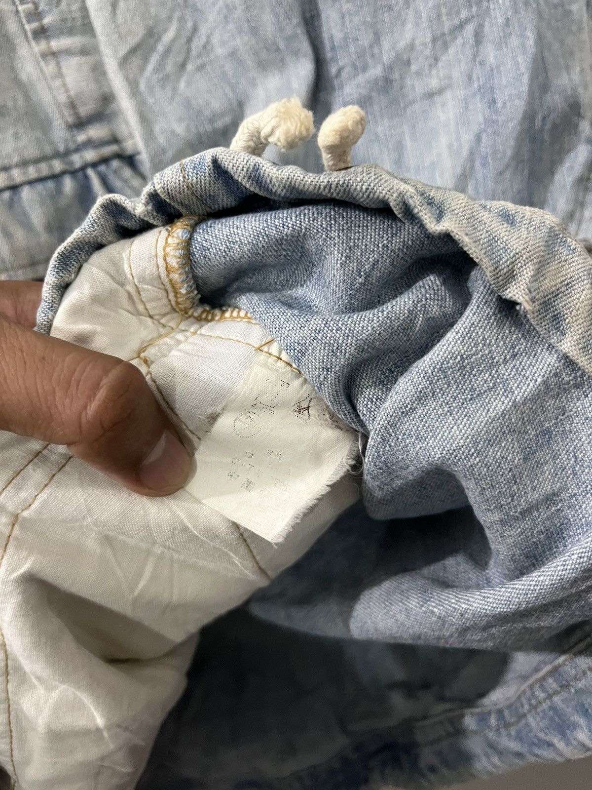 Pure Blue Japan 💥Vintage Combat Freaks USN NYC Denim Pullover Size US XL / EU 56 / 4 - 11 Thumbnail