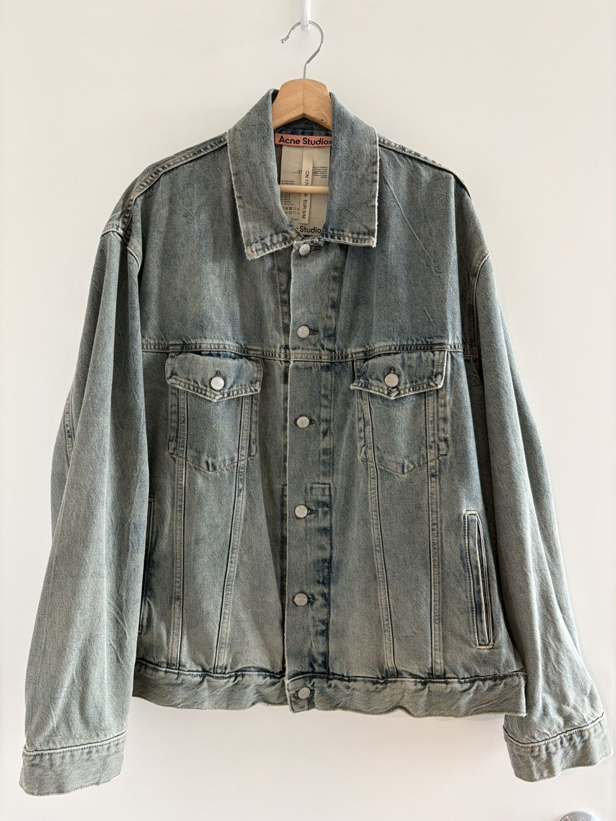 Acne Studios Oversized denim jacket Size US M / EU 48-50 / 2 - 1 Thumbnail