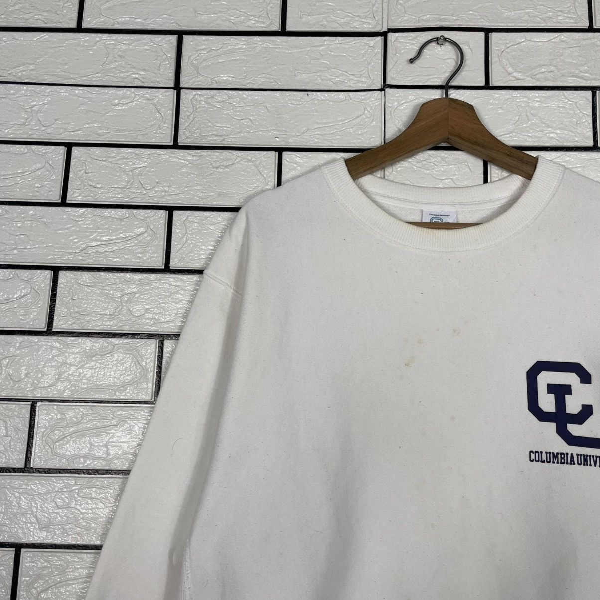 Japanese Brand Columbia University Crewneck Sweatshirt Size US L / EU 52-54 / 3 - 6 Thumbnail
