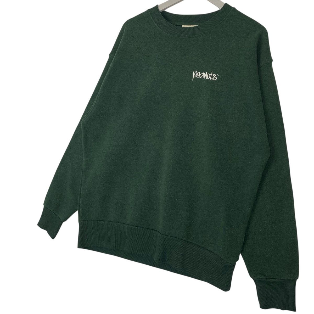 Other Vintage Peanut Snoopy Sweatshirt Crewneck Green Size M Size US M / EU 48-50 / 2 - 2 Thumbnail
