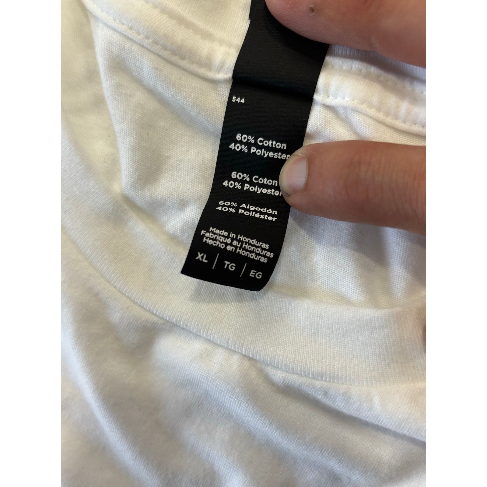 Other Faux Glitter Basketball T-shirt White -XL Size XL / US 12-14 / IT 48-50 - 4 Thumbnail