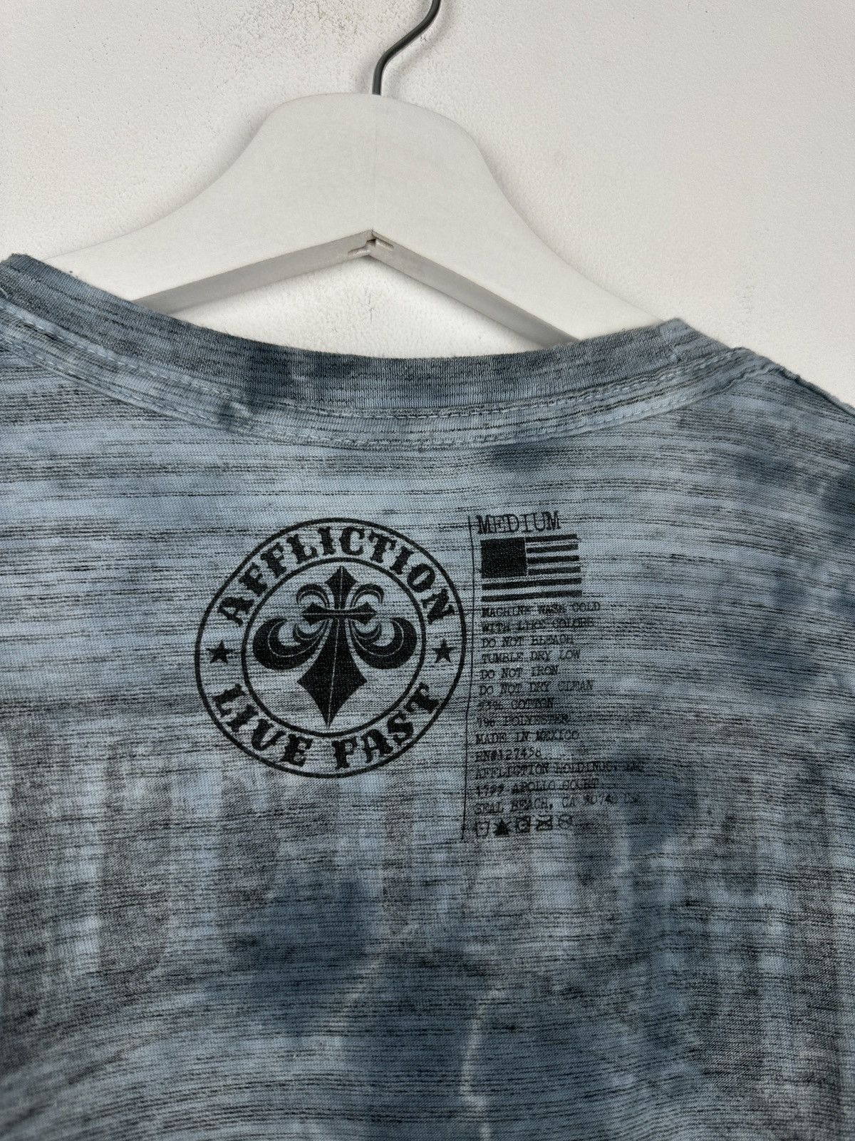 Affliction Y2K Affliction Big Logo TShirt Tee Tattoo Avantgarde Vintage Size US M / EU 48-50 / 2 - 5 Thumbnail