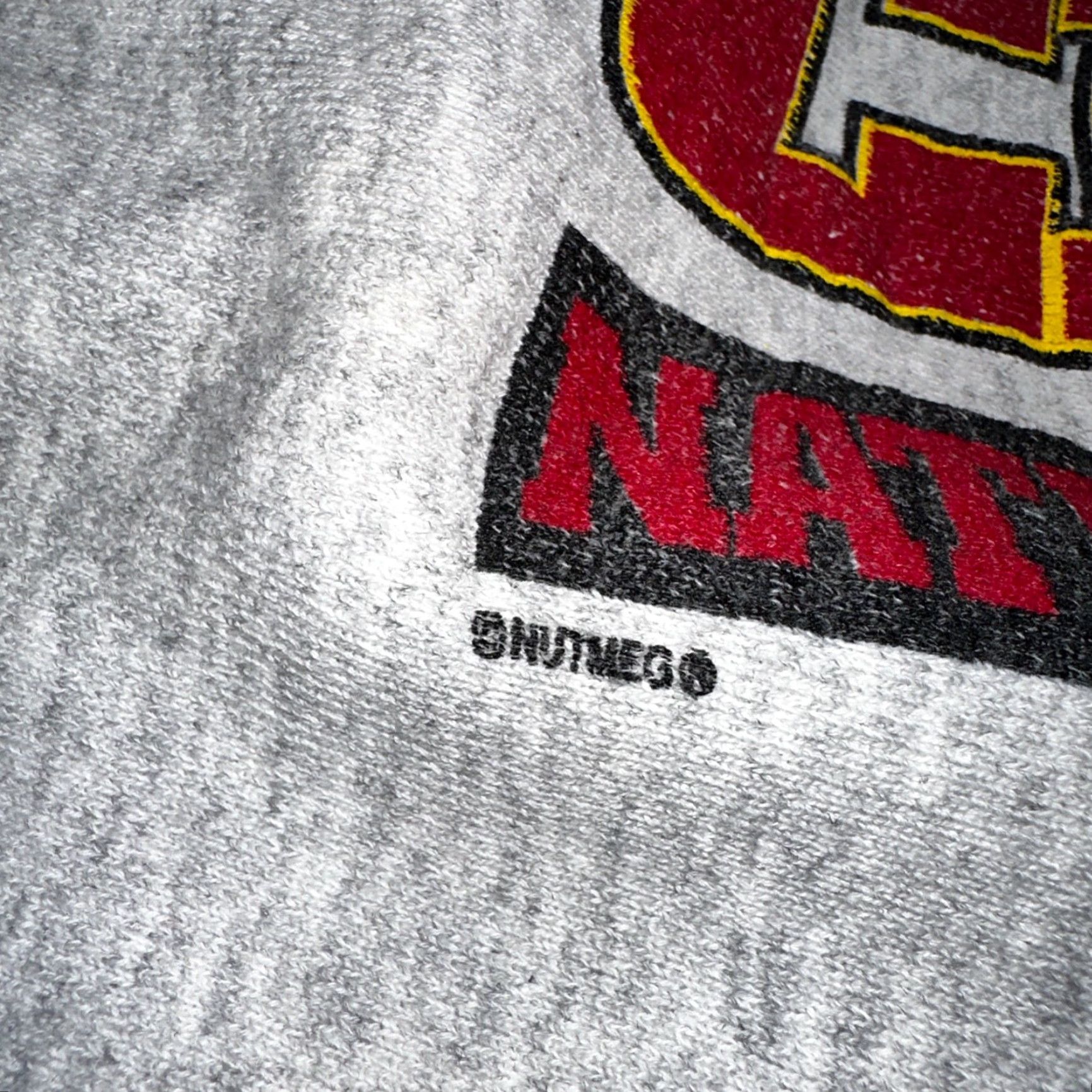 Lee Lee NFL Kansas City Chiefs Crewneck Gray 90s XL Vintage USA Reverse Weave Sweatshirt Men Size US XL / EU 56 / 4 - 4 Thumbnail